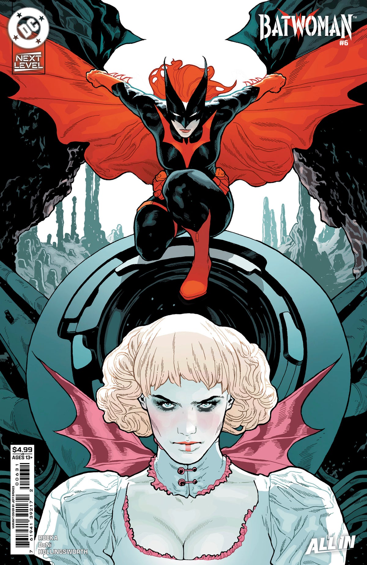 BATWOMAN #6 CVR C JEFF SPOKES CARD STOCK VAR