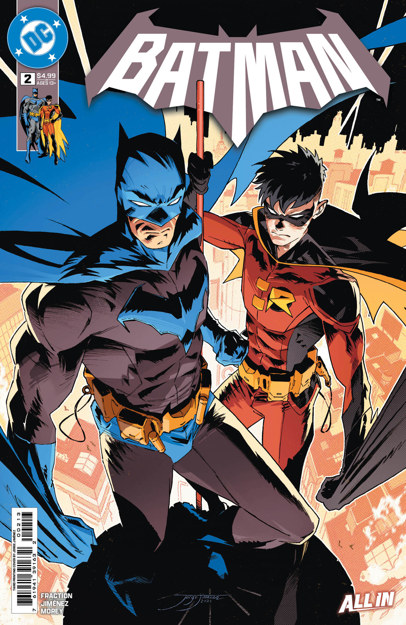 BATMAN #2 Third Printing Cvr A Jorge Jimenez