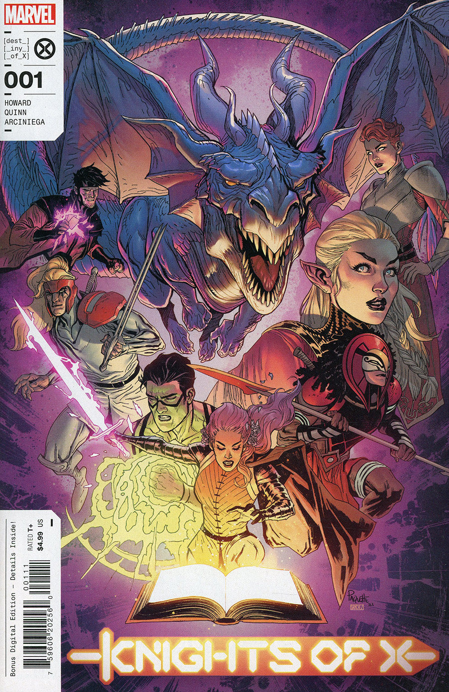 KNIGHTS OF X #1 YANICK PAQUETTE MAIN COVER