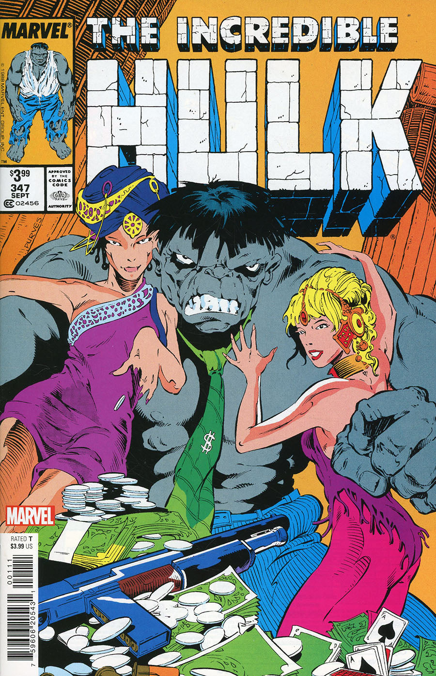 INCREDIBLE HULK #347 FACSIMILE EDITION (2023)