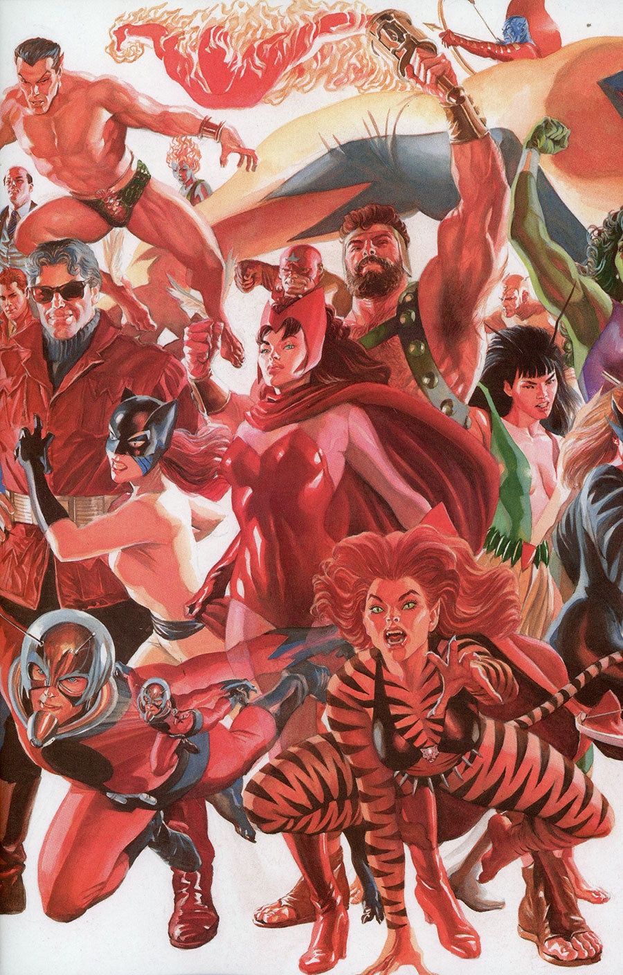 UNCANNY AVENGERS (2023) #1 ALEX ROSS AVENGERS CONNECTING VARIANT PART A