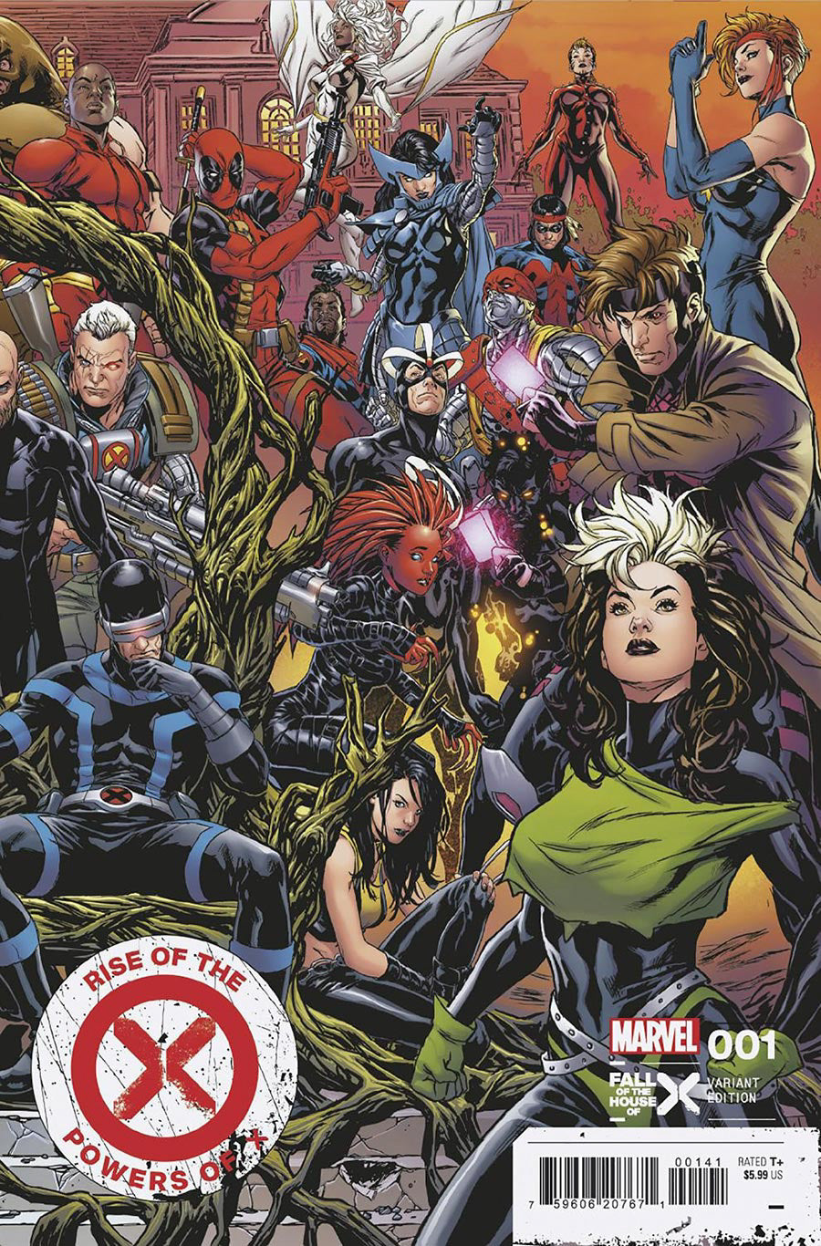 RISE OF THE POWERS OF X (2024) #1 MARK BROOKS CONNECTING VARIANT