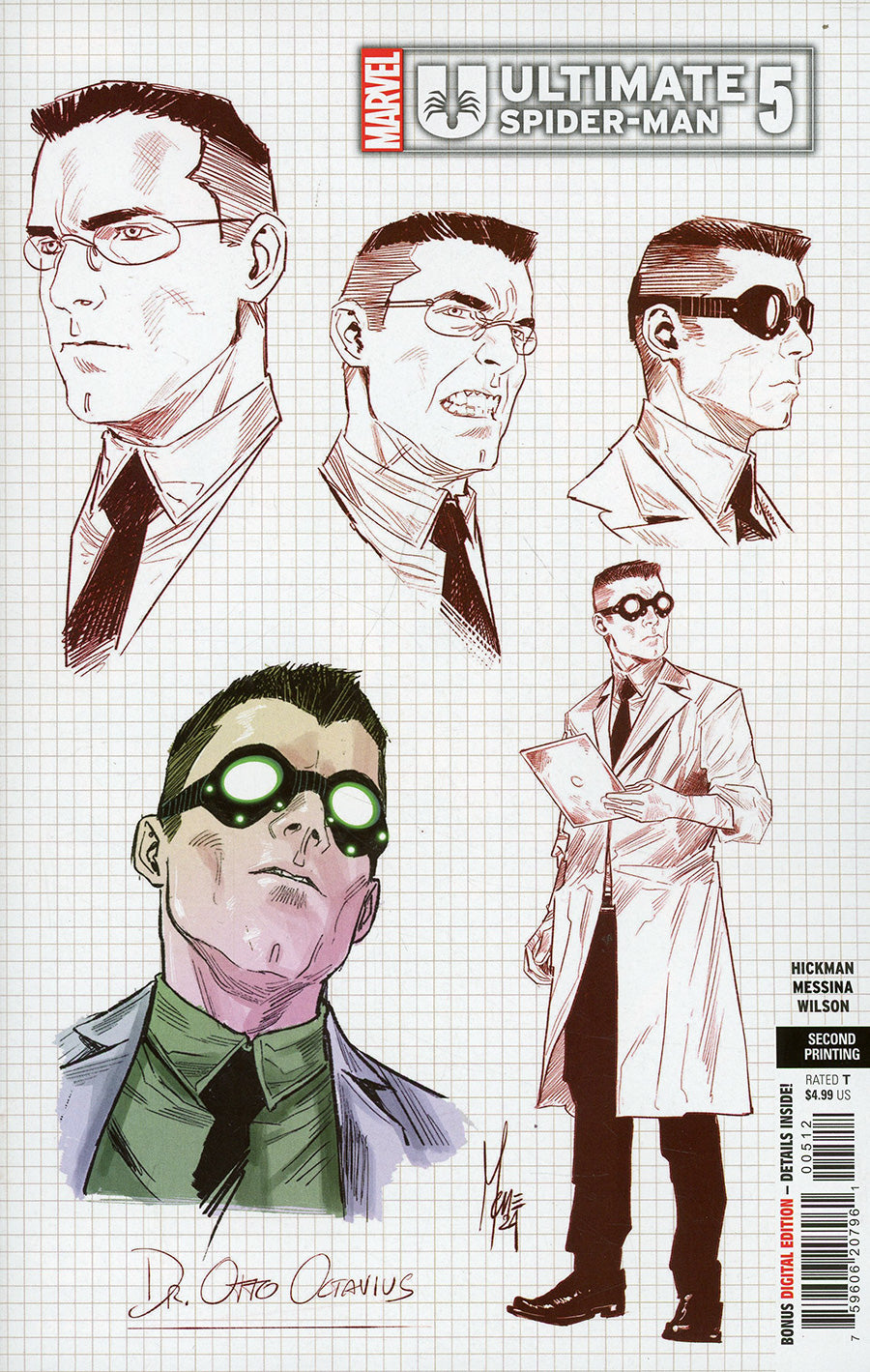 ULTIMATE SPIDER-MAN #5 2ND PRINTING MARCO CHECCHETTO VARIANT