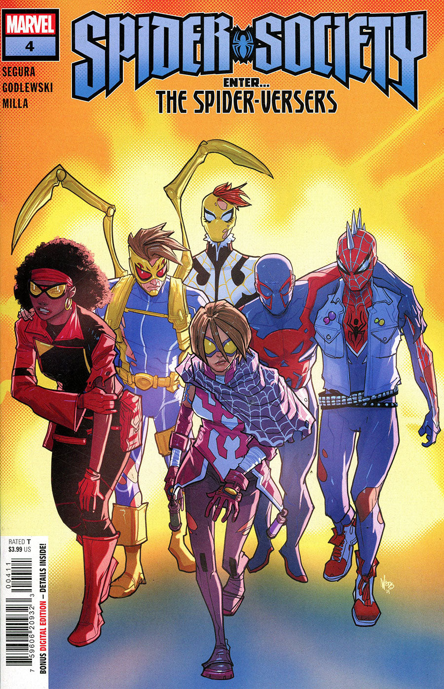 SPIDER-SOCIETY #4 PETE WOODS MAIN COVER