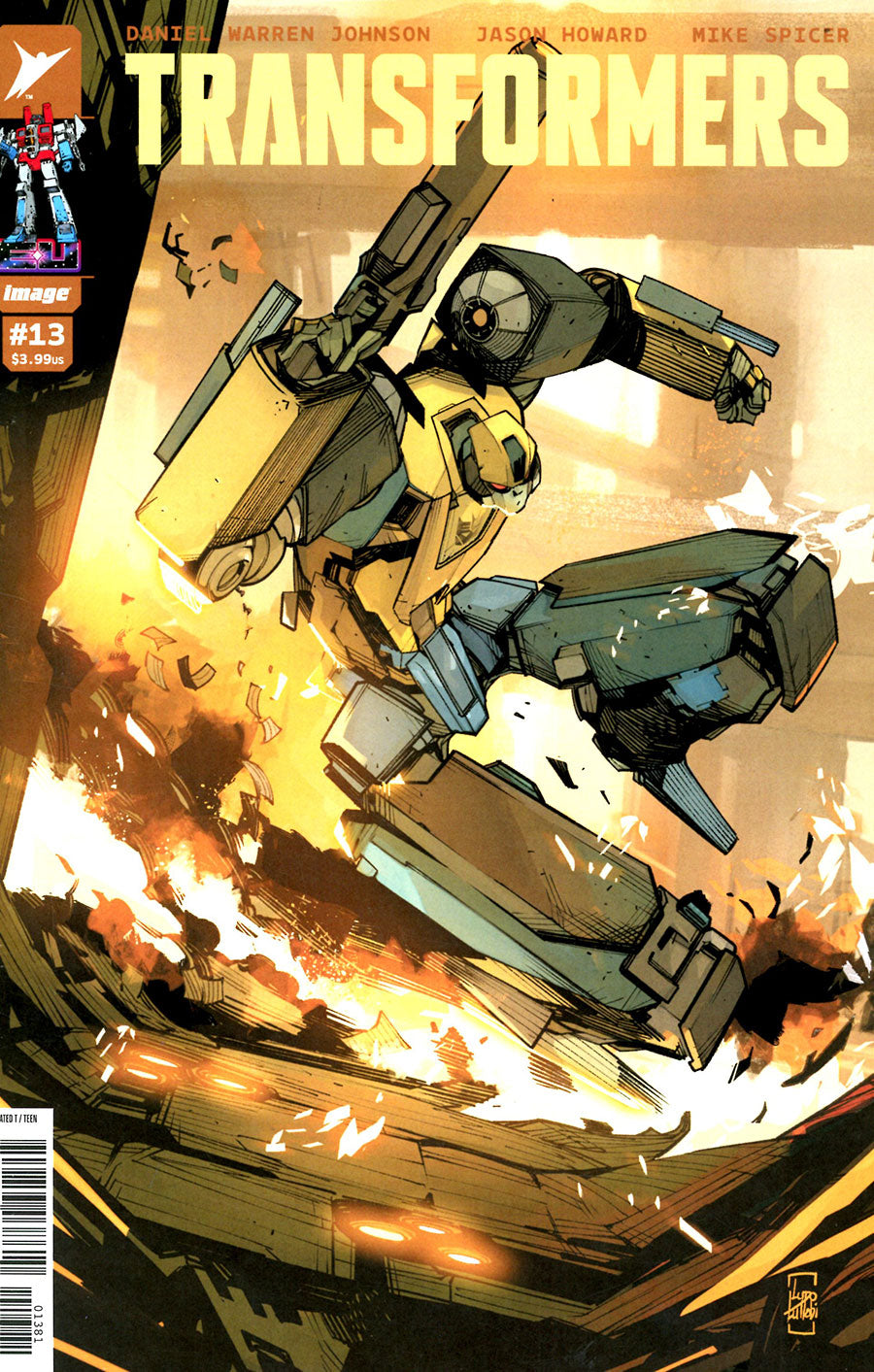 TRANSFORMERS #13 CVR H LUDO LULLABI VAR