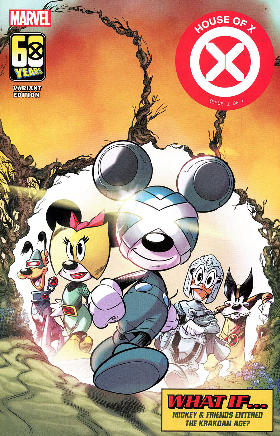 AMAZING SPIDER-MAN (2022) #63 FRANCESCO D'IPPOLITO DISNEY WHAT IF? VARIANT