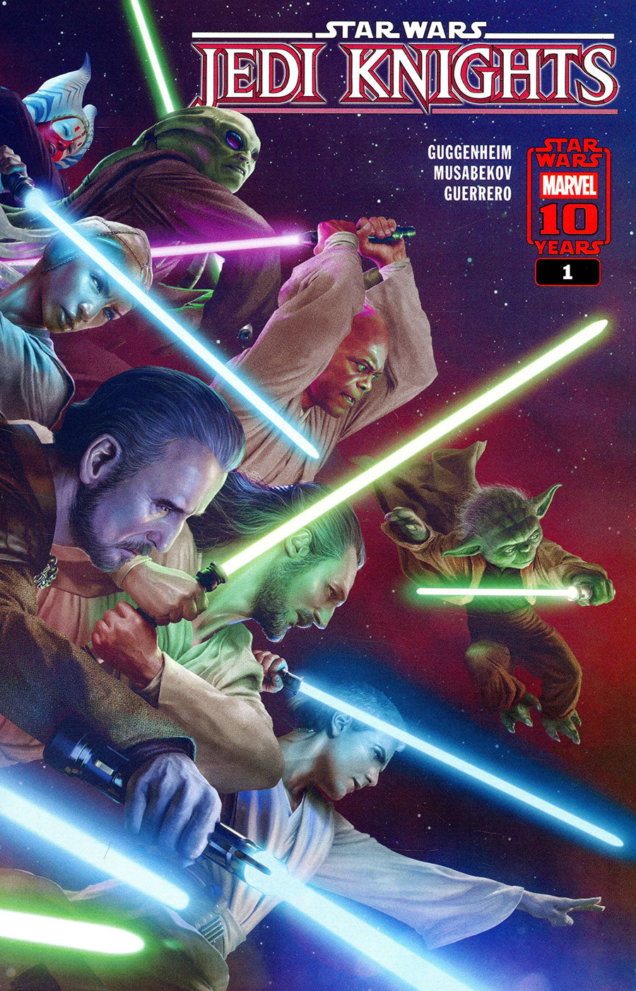 STAR WARS: JEDI KNIGHTS #1 RAHZZAH MAIN COVER