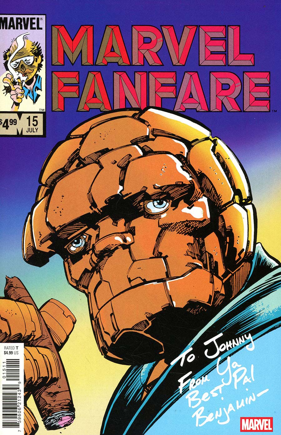 MARVEL FANFARE #15 FACSIMILE EDITION