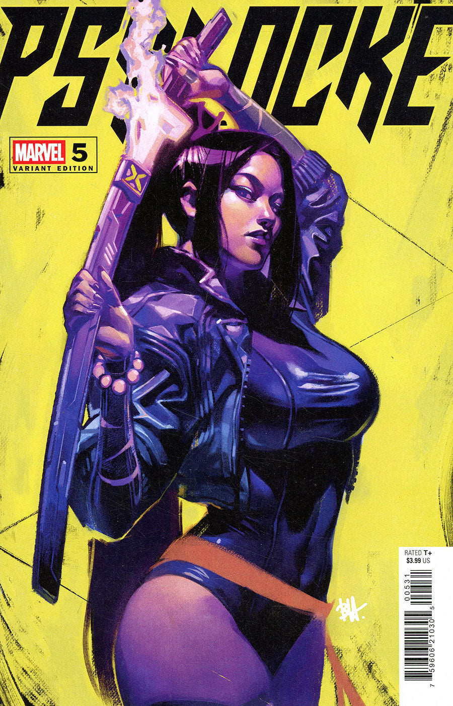 PSYLOCKE #5 BEN HARVEY PSYLOCKE VARIANT