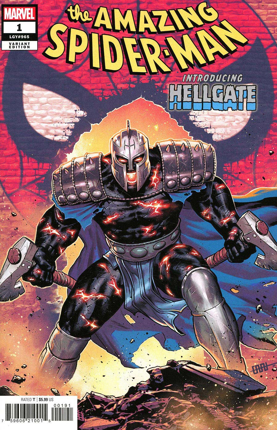 AMAZING SPIDER-MAN #1 CAFU HELLGATE FIRST APPEARANCE VARIANT