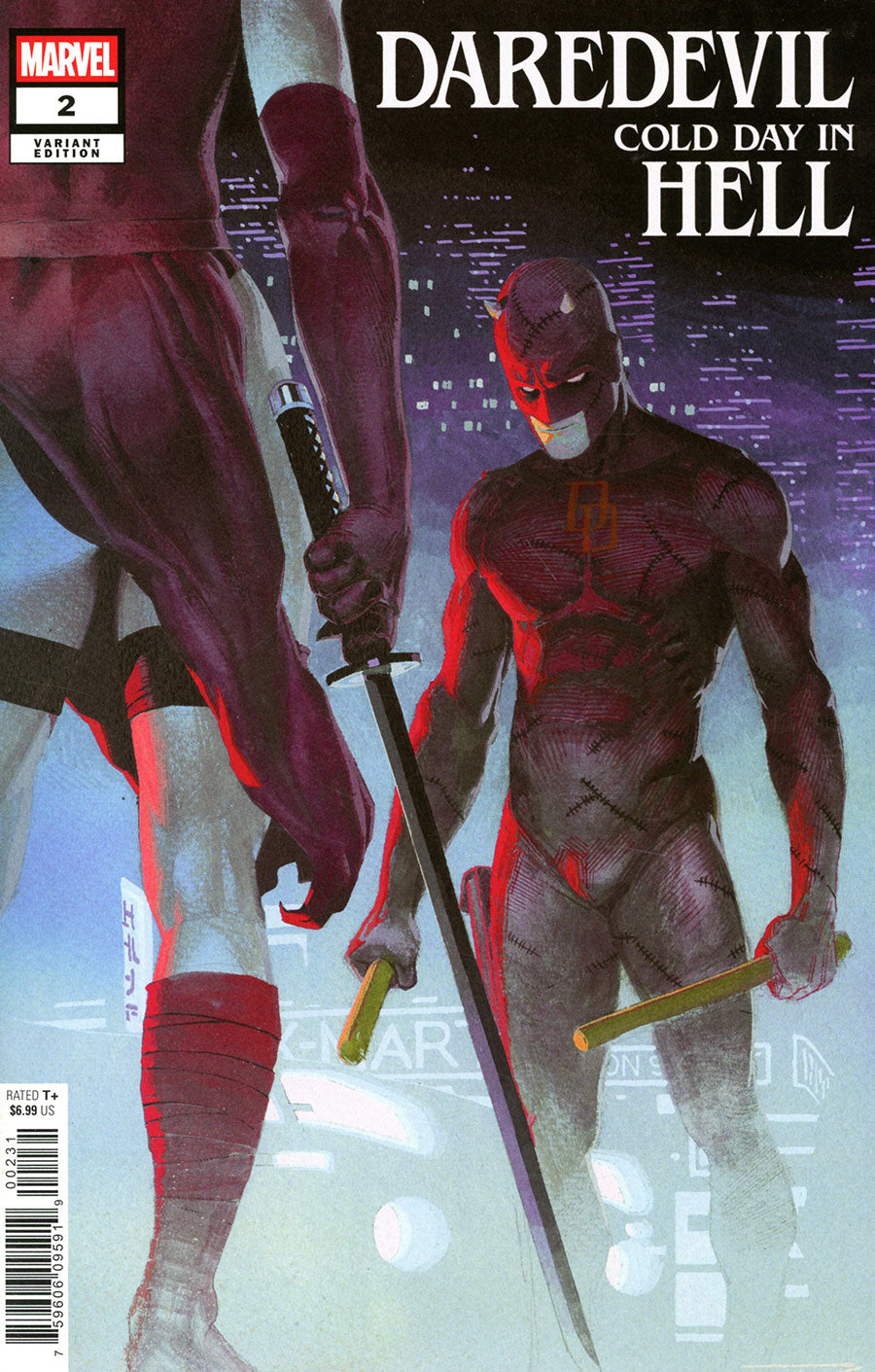 DAREDEVIL: COLD DAY IN HELL #2 ESAD RIBIC VARIANT