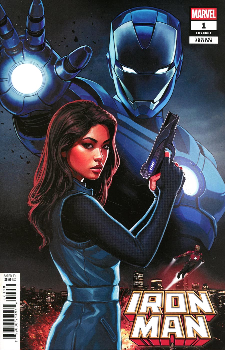 IRON MAN #1 IVAN TALAVERA MELINDA MAY VARIANT