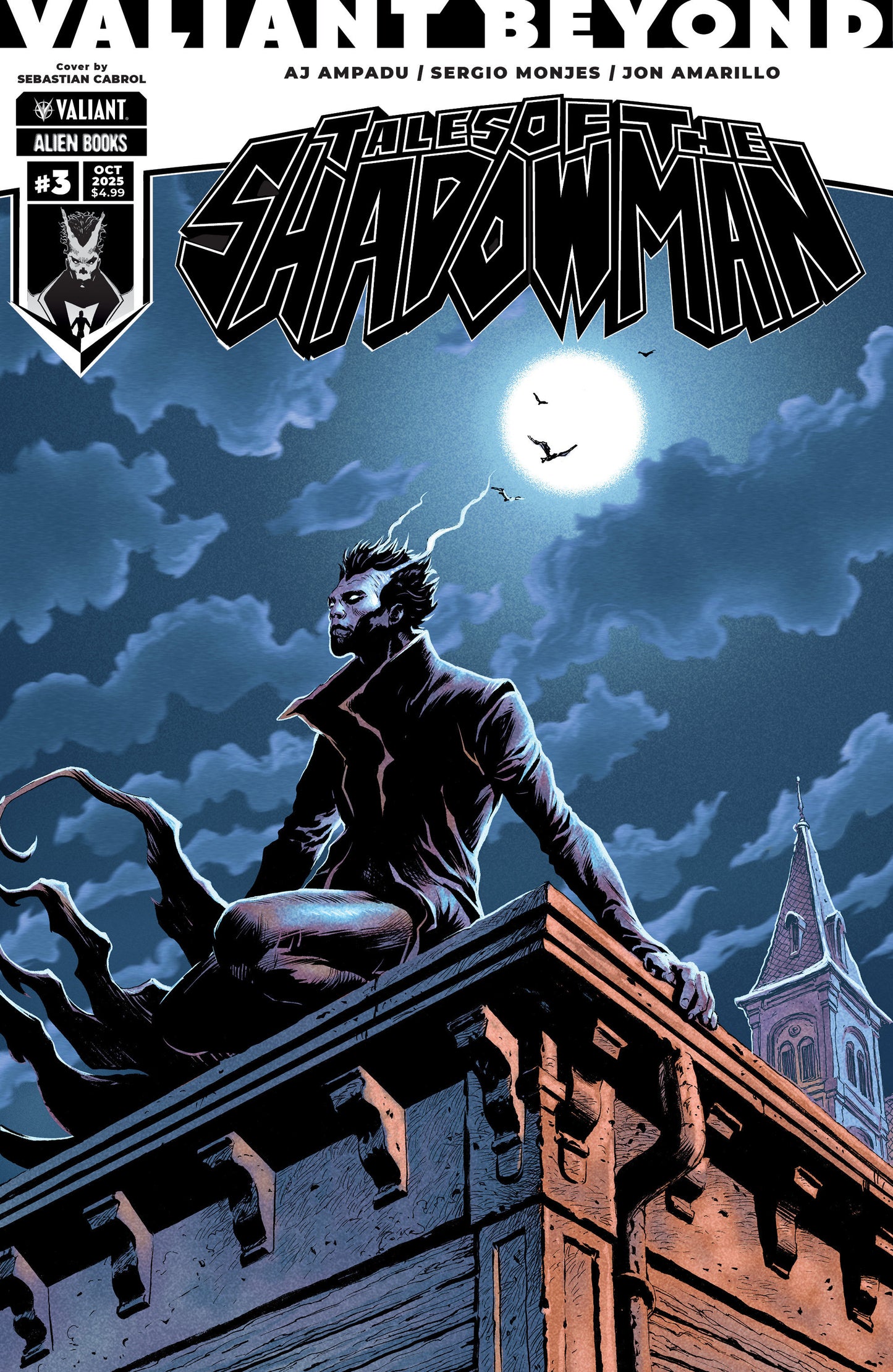 VALIANT BEYOND: TALES OF THE SHADOWMAN #3 VARIANT B (CABROL)