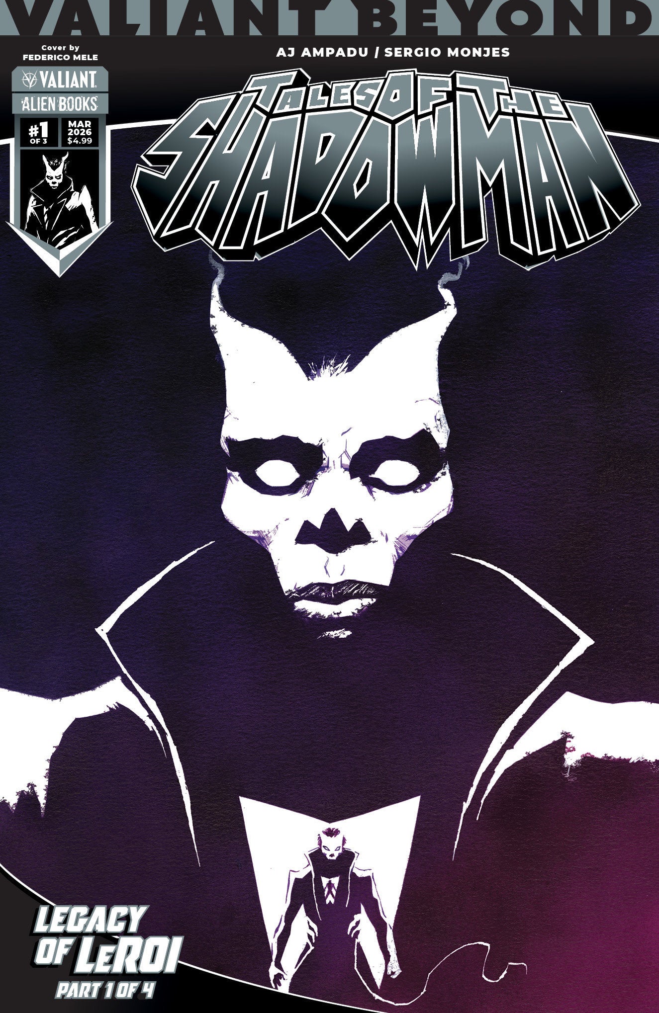VALIANT BEYOND: TALES OF THE SHADOWMAN #7--LEGACY OF LEROI #1 VARIANT B (MELE)