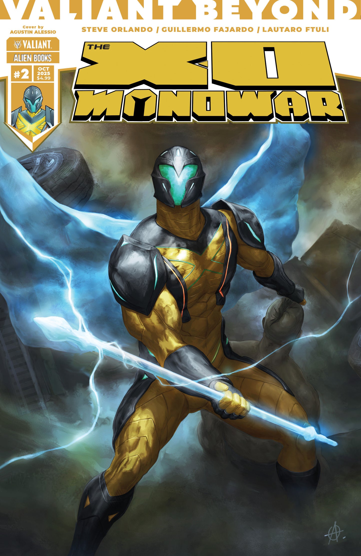 VALIANT BEYOND: THE X-O MANOWAR #2 COVER A (ALESSIO)