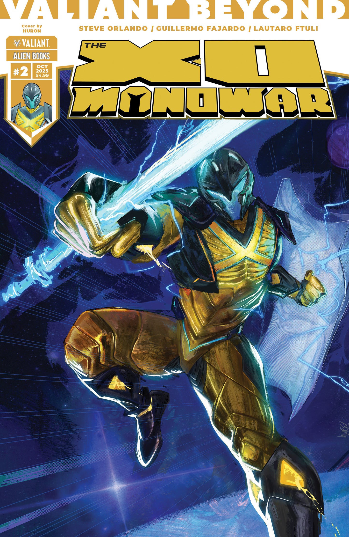 VALIANT BEYOND: THE X-O MANOWAR #2 VARIANT C (HURON)