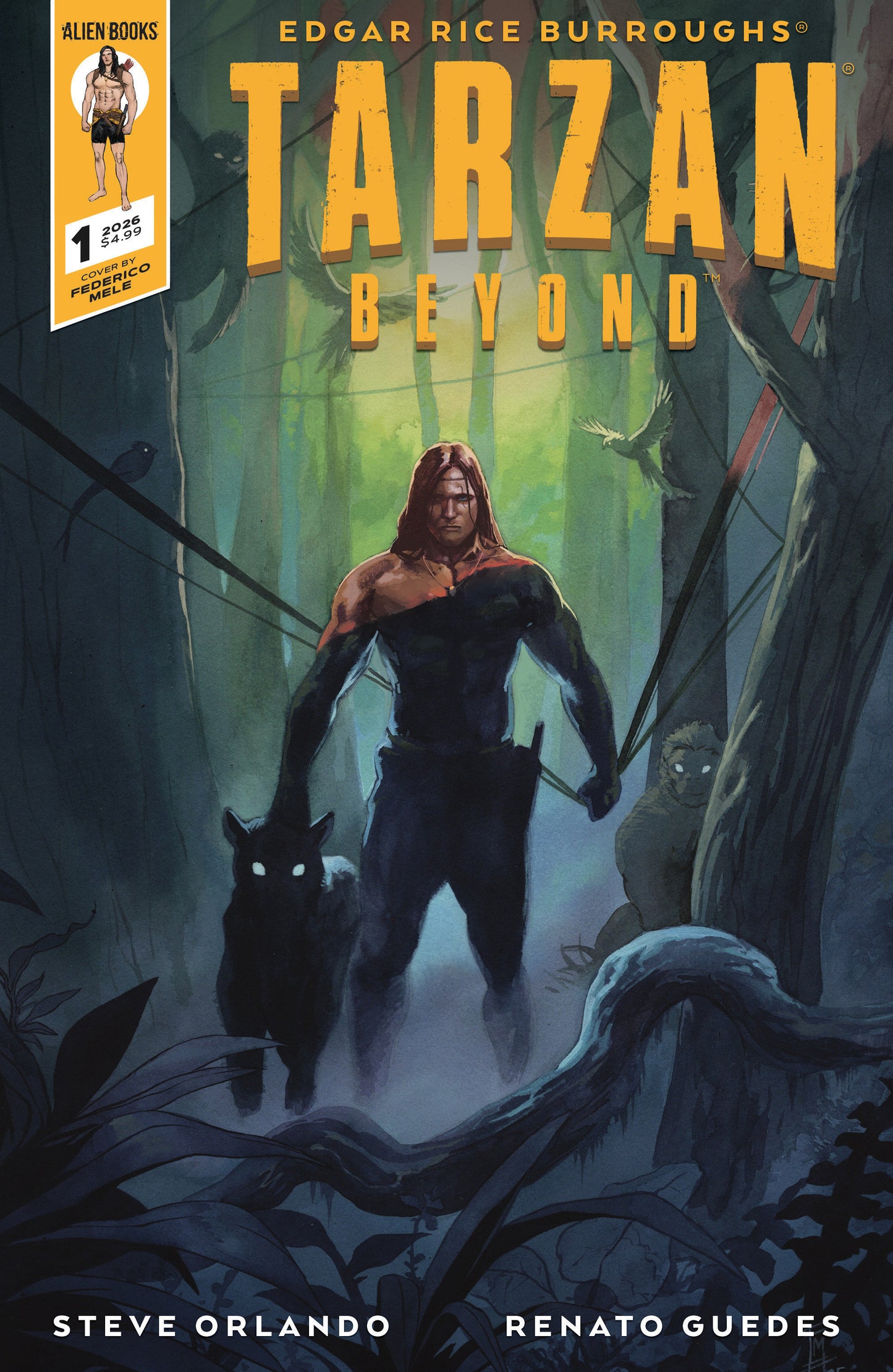 TARZAN BEYOND #1 VARIANT B (MELE)