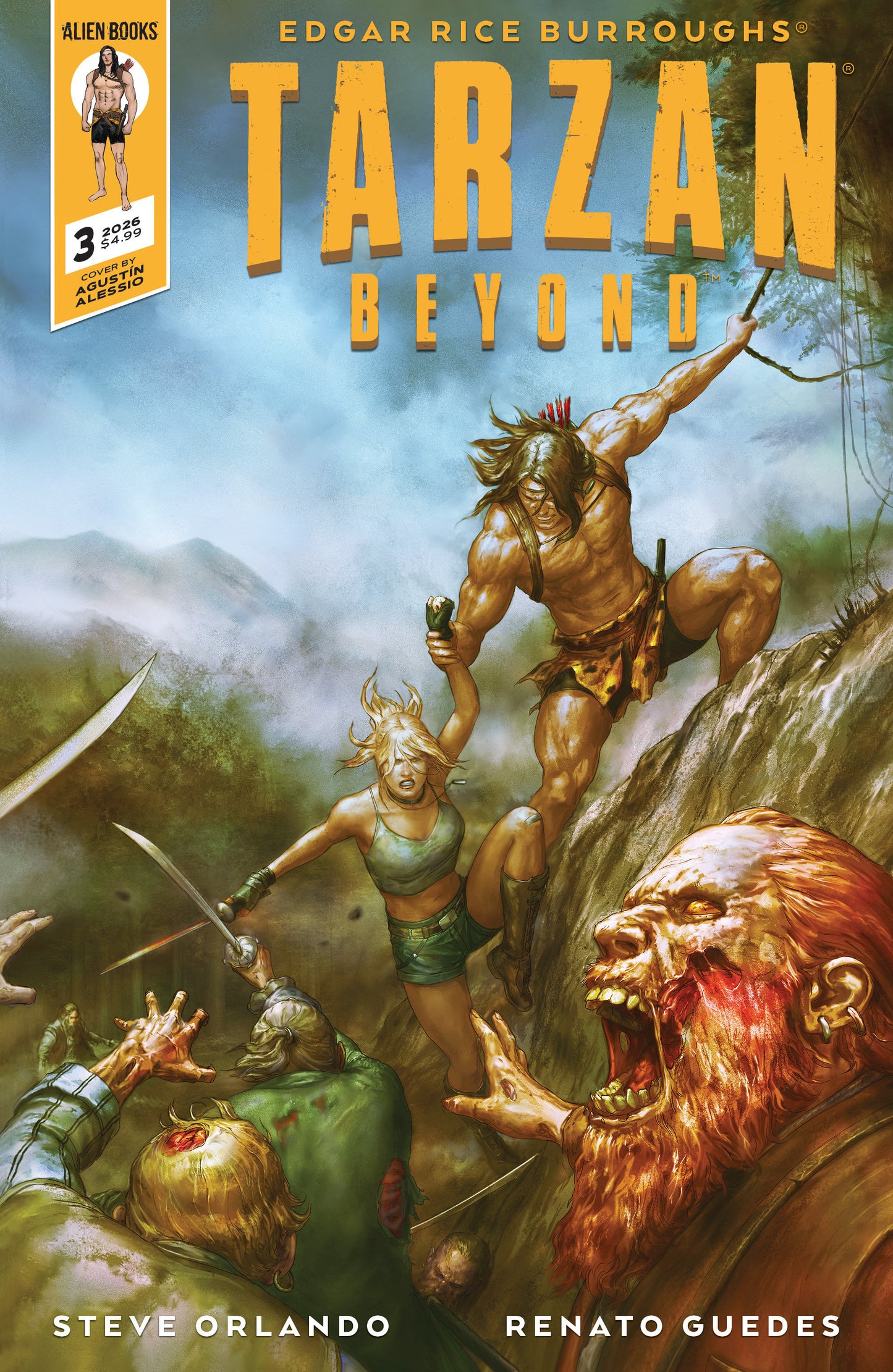 TARZAN BEYOND #3 COVER A (ALESSIO)