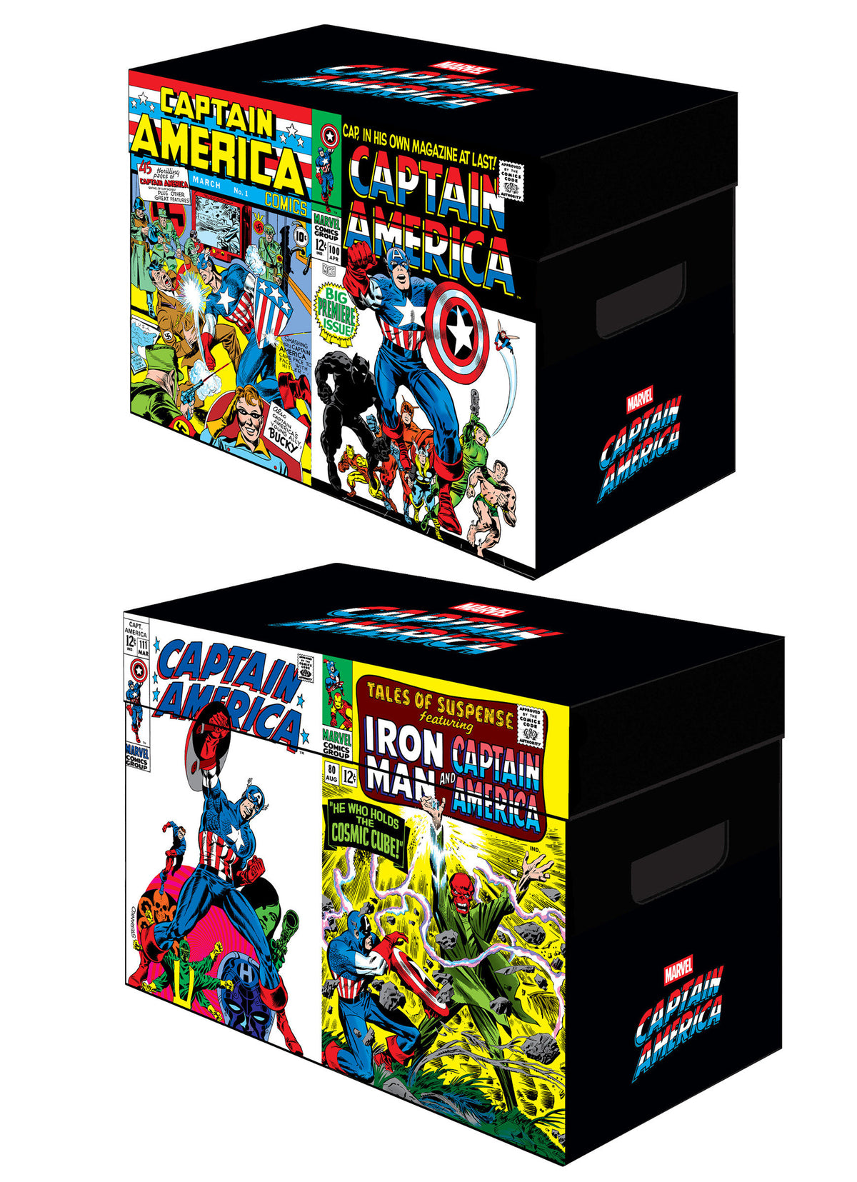 MARVEL GRAPHIC COMIC BOX: CAPTAIN AMERICA CLASSIC COVERS