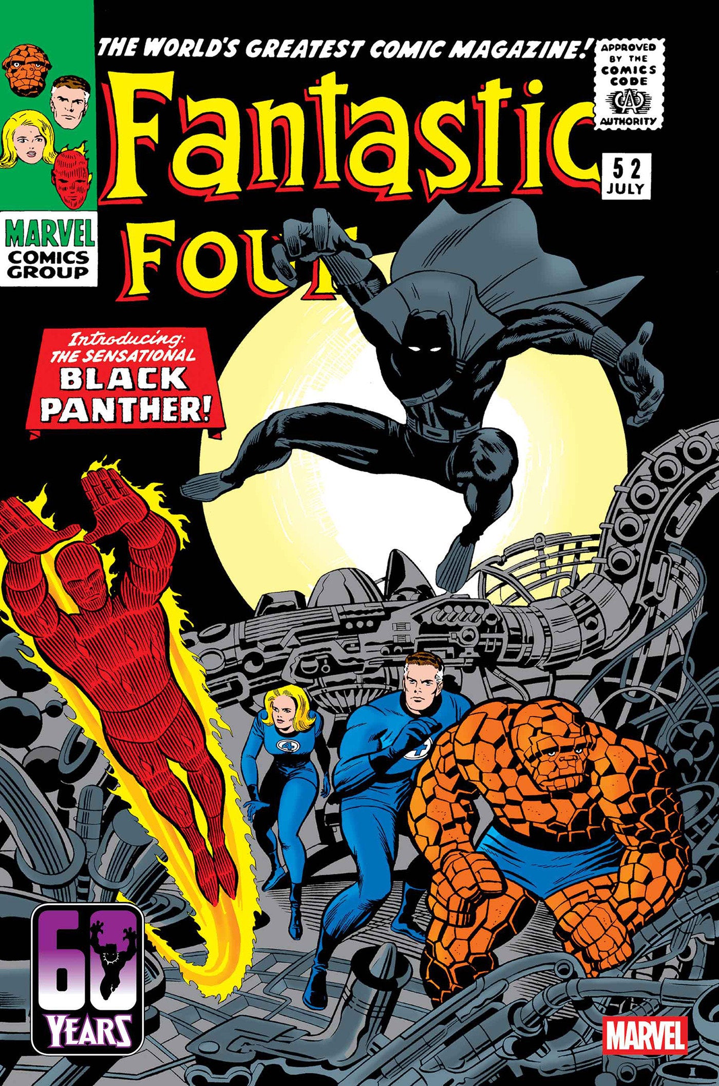 FANTASTIC FOUR #52 FACSIMILE EDITION POSTER