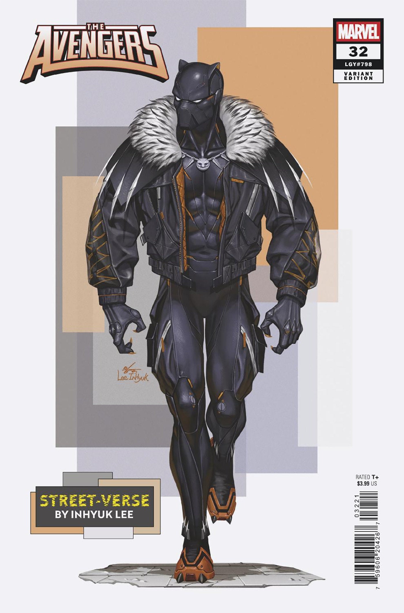 AVENGERS #32 INHYUK LEE STREET-VERSE VARIANT