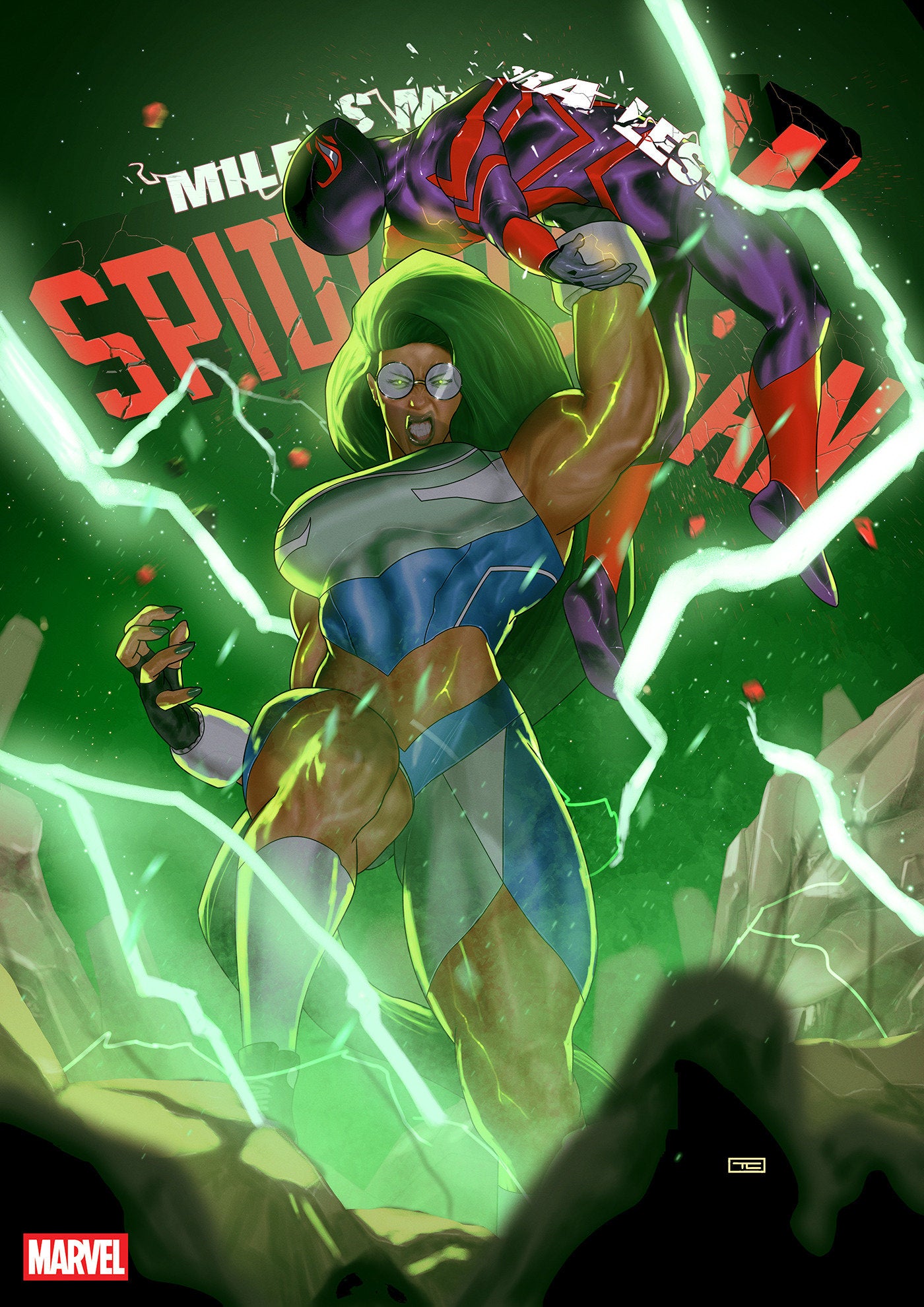 MILES MORALES: SPIDER-MAN #33 TAURIN CLARKE VARIANT