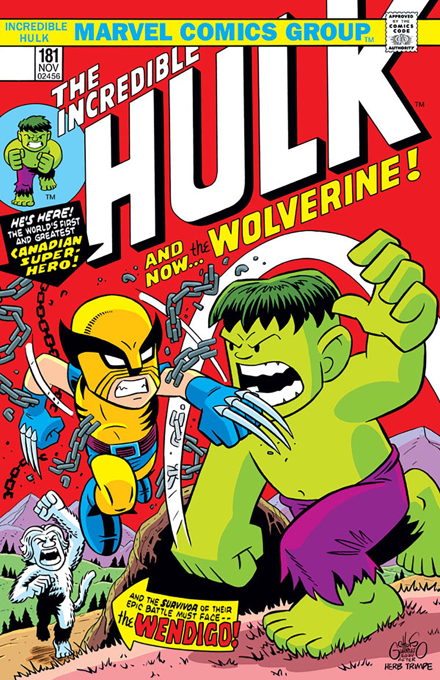 INCREDIBLE HULK #25 CHRIS GIARRUSSO VARIANT