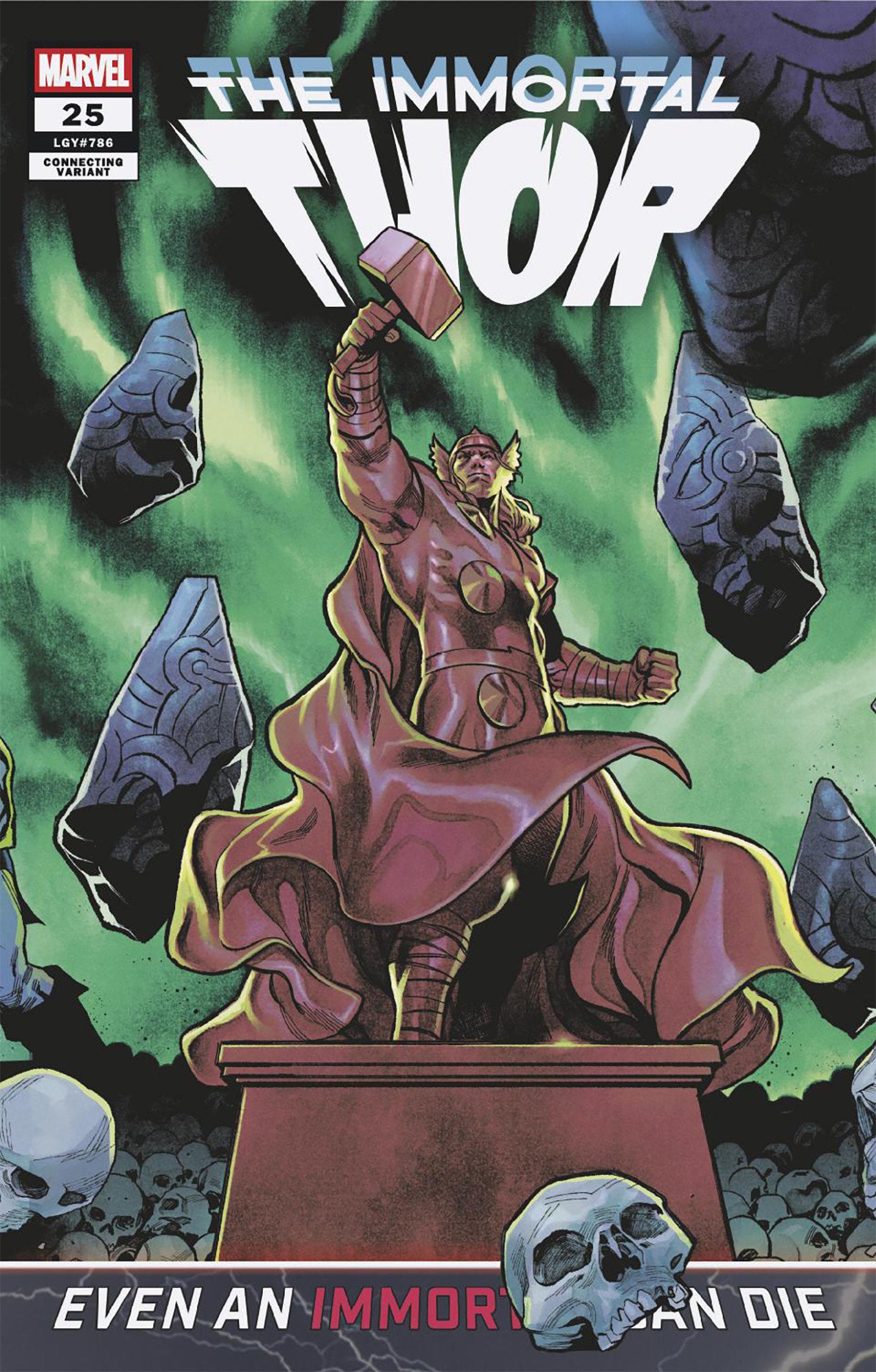 Immortal Thor #25 Martin Coccolo Death of The Immortal Thor 3-Part Connecting Variant