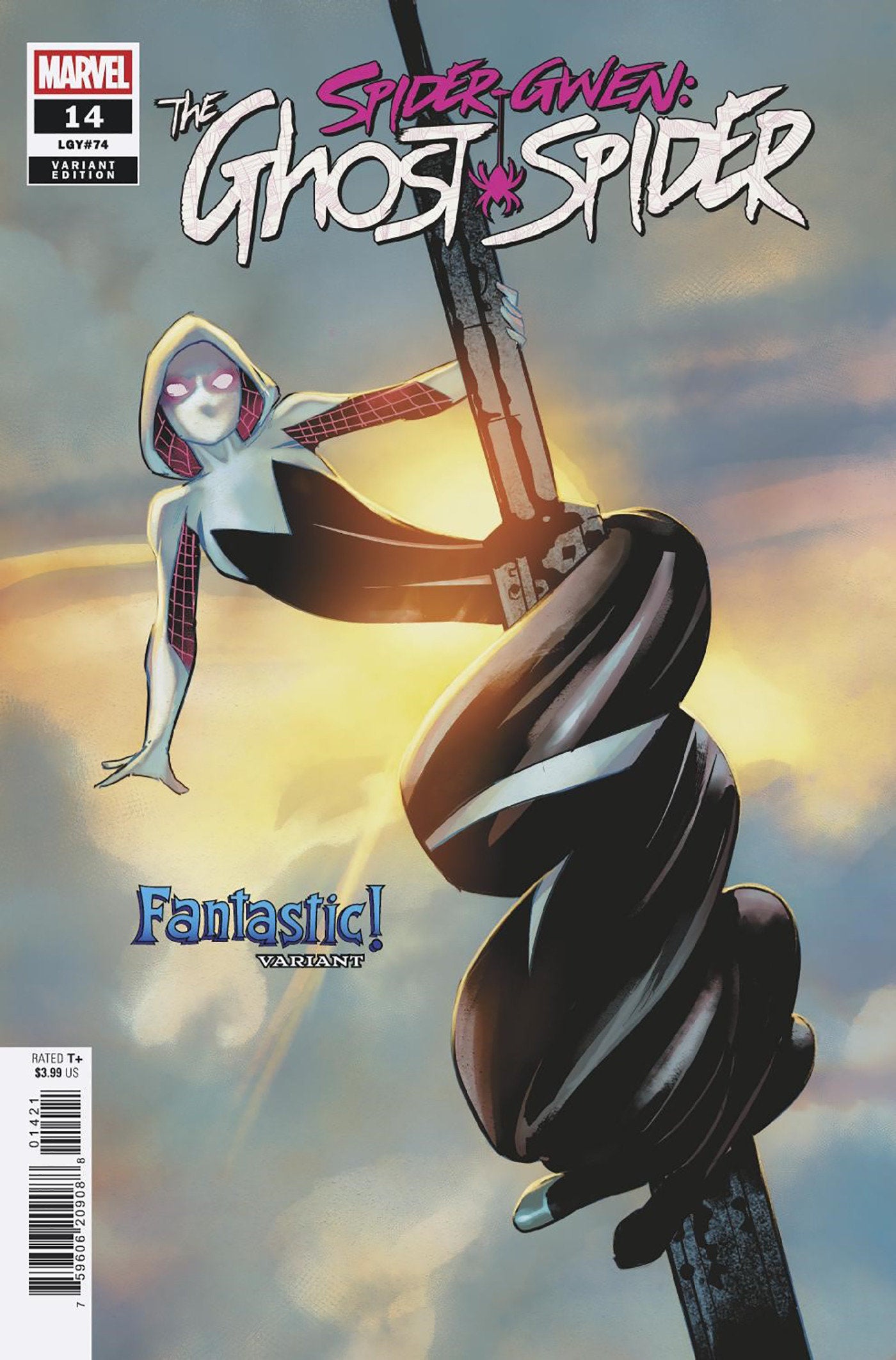 SPIDER-GWEN: THE GHOST-SPIDER #14 JAN BAZALDUA FANTASTIC! VARIANT