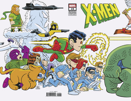 X-MEN #15 CHRIS GIARRUSSO MARVEL UNIVERSE CONNECTING WRAP VARIANT O