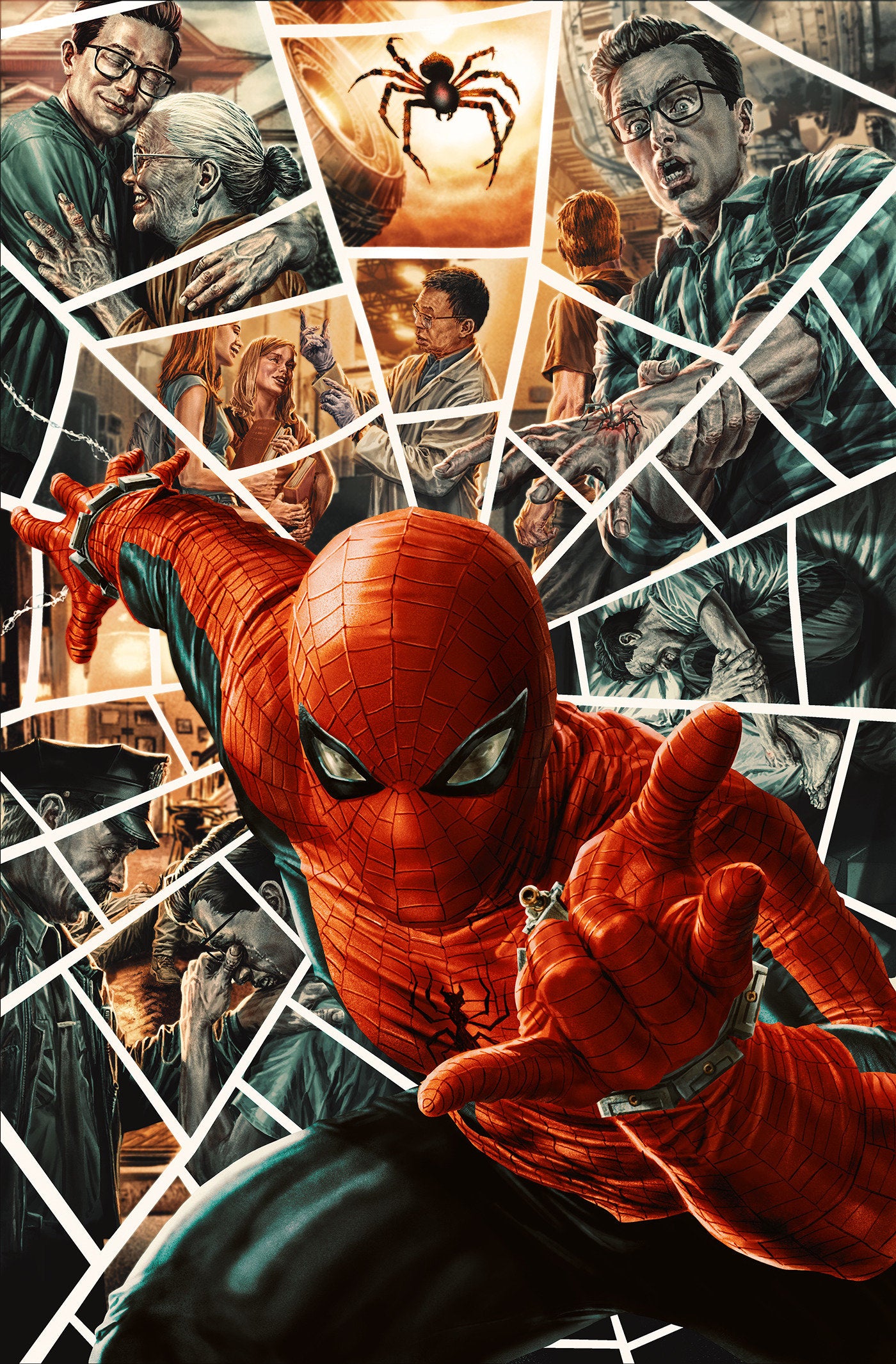 AMAZING SPIDER-MAN #11 LEE BERMEJO AMAZING VISIONS VIRGIN VARIANT