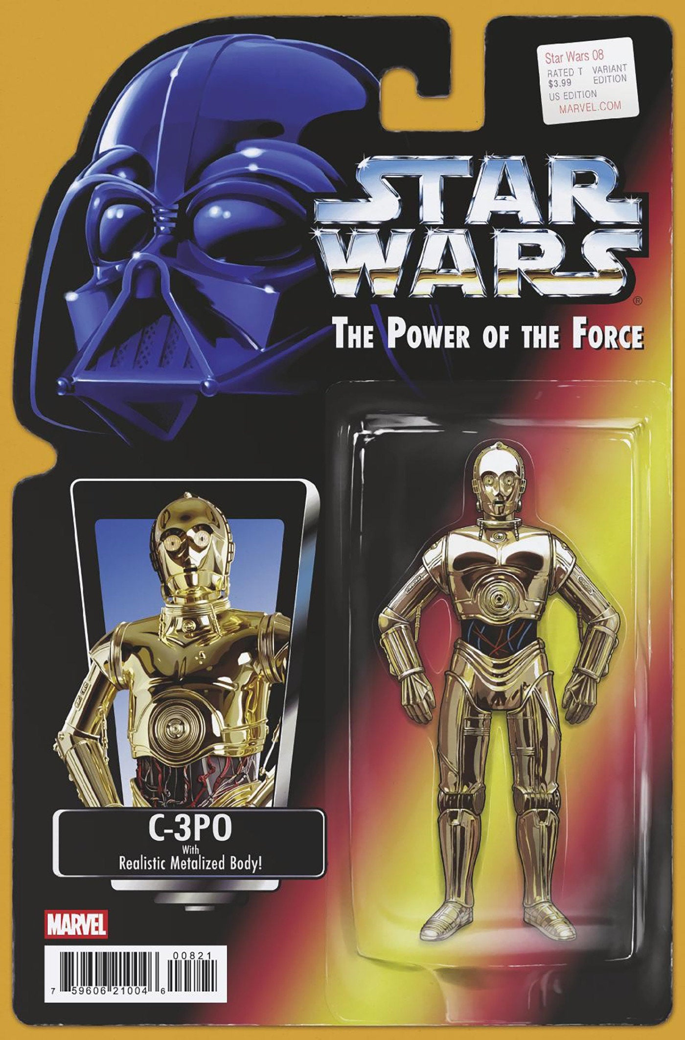 STAR WARS #8 JOHN TYLER CHRISTOPHER ACTION FIGURE VARIANT