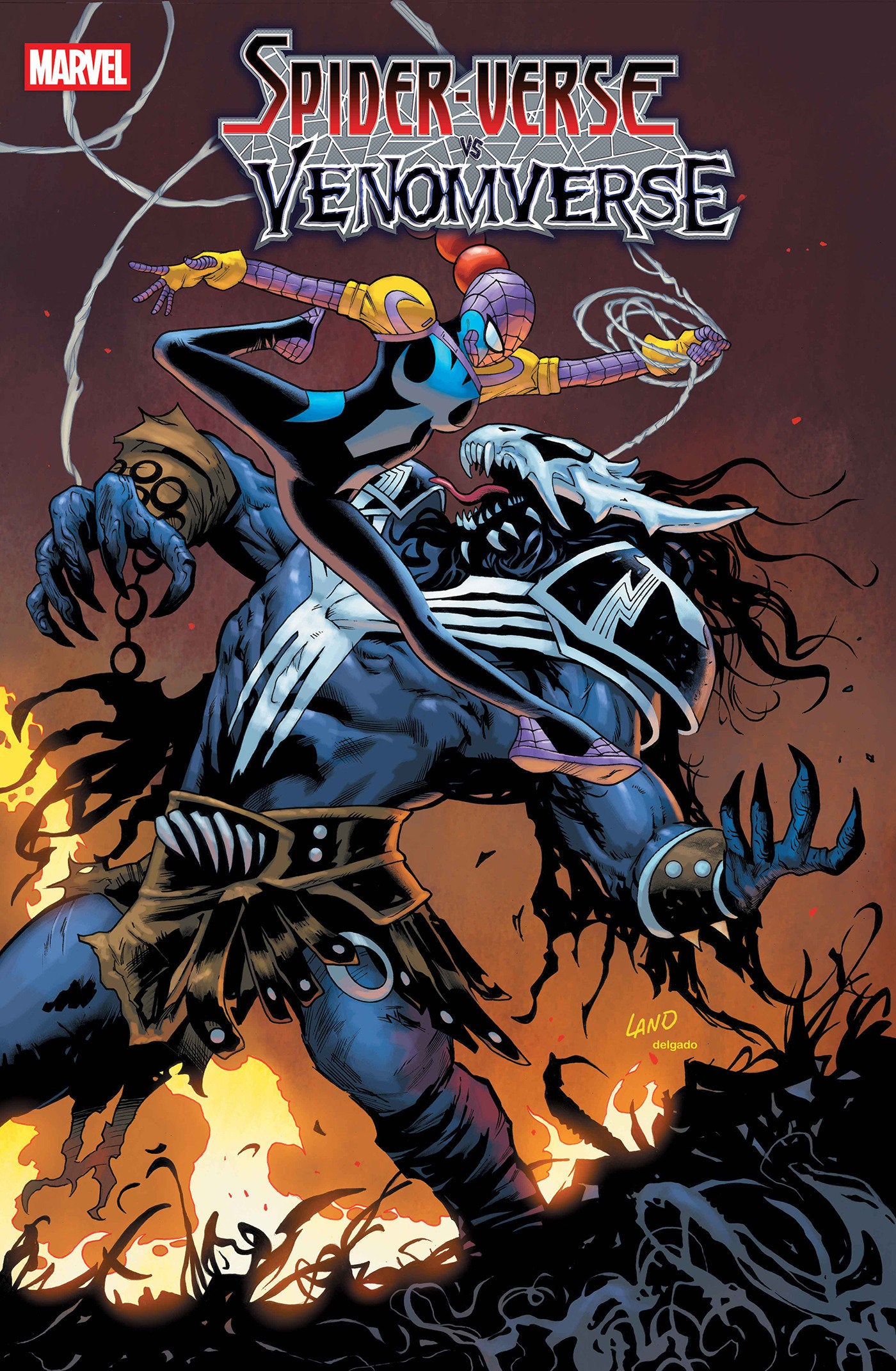 SPIDER-VERSE VS. VENOMVERSE #1 GREG LAND VARIANT