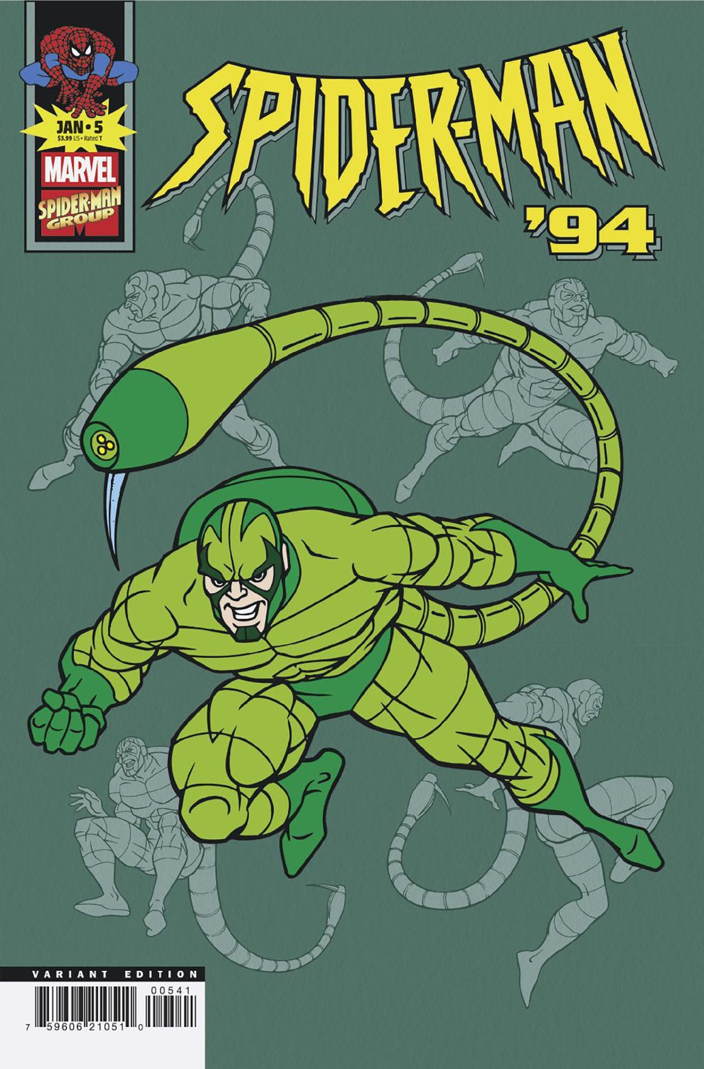 SPIDER-MAN '94 #5 MARVEL ANIMATION VARIANT