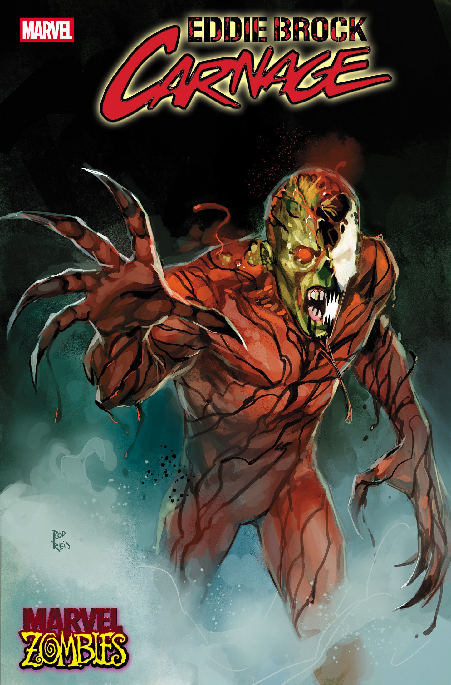 EDDIE BROCK: CARNAGE #9 ROD REIS MARVEL ZOMBIES VARIANT