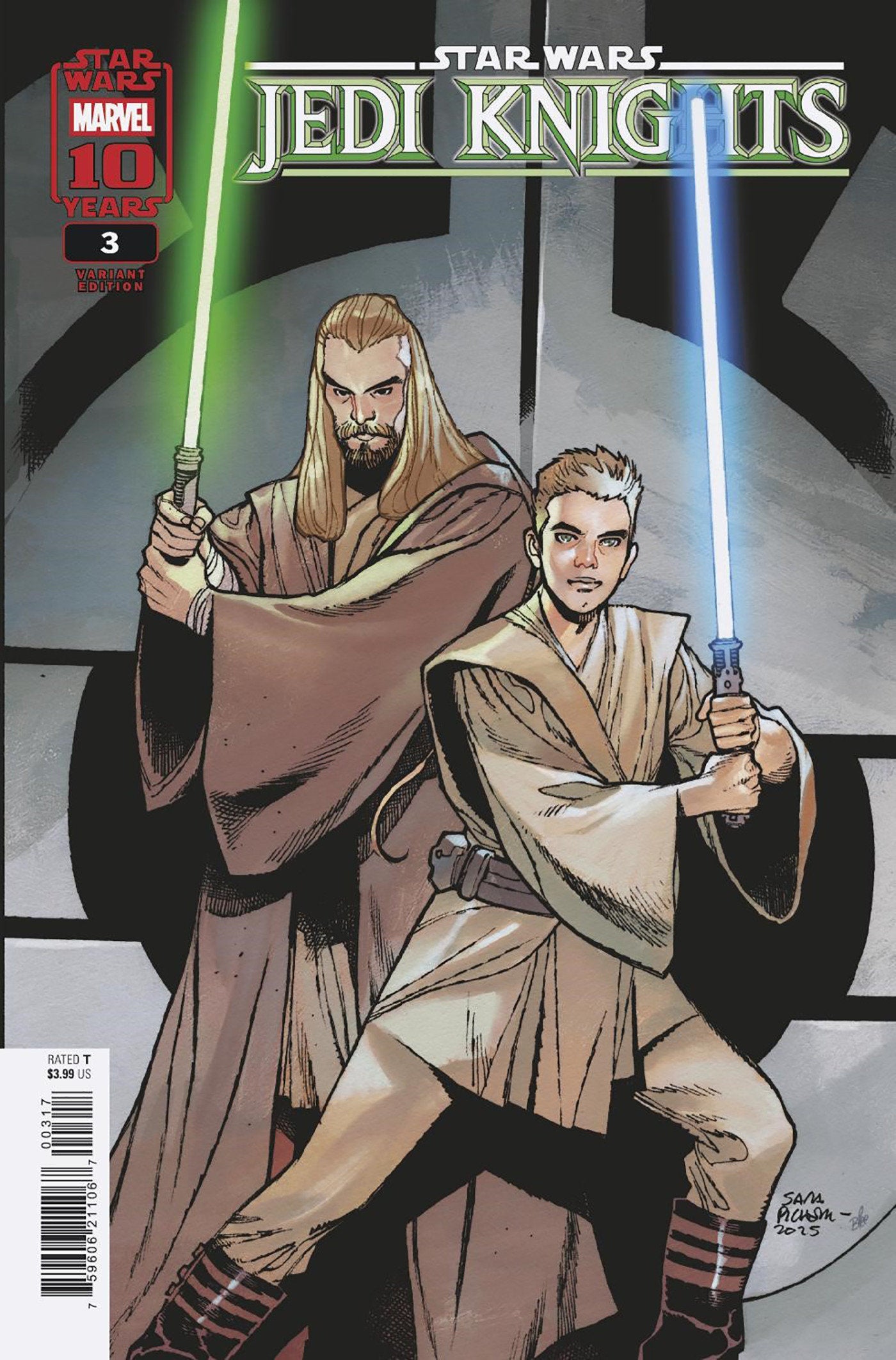 STAR WARS: JEDI KNIGHTS #3 SARA PICHELLI VARIANT