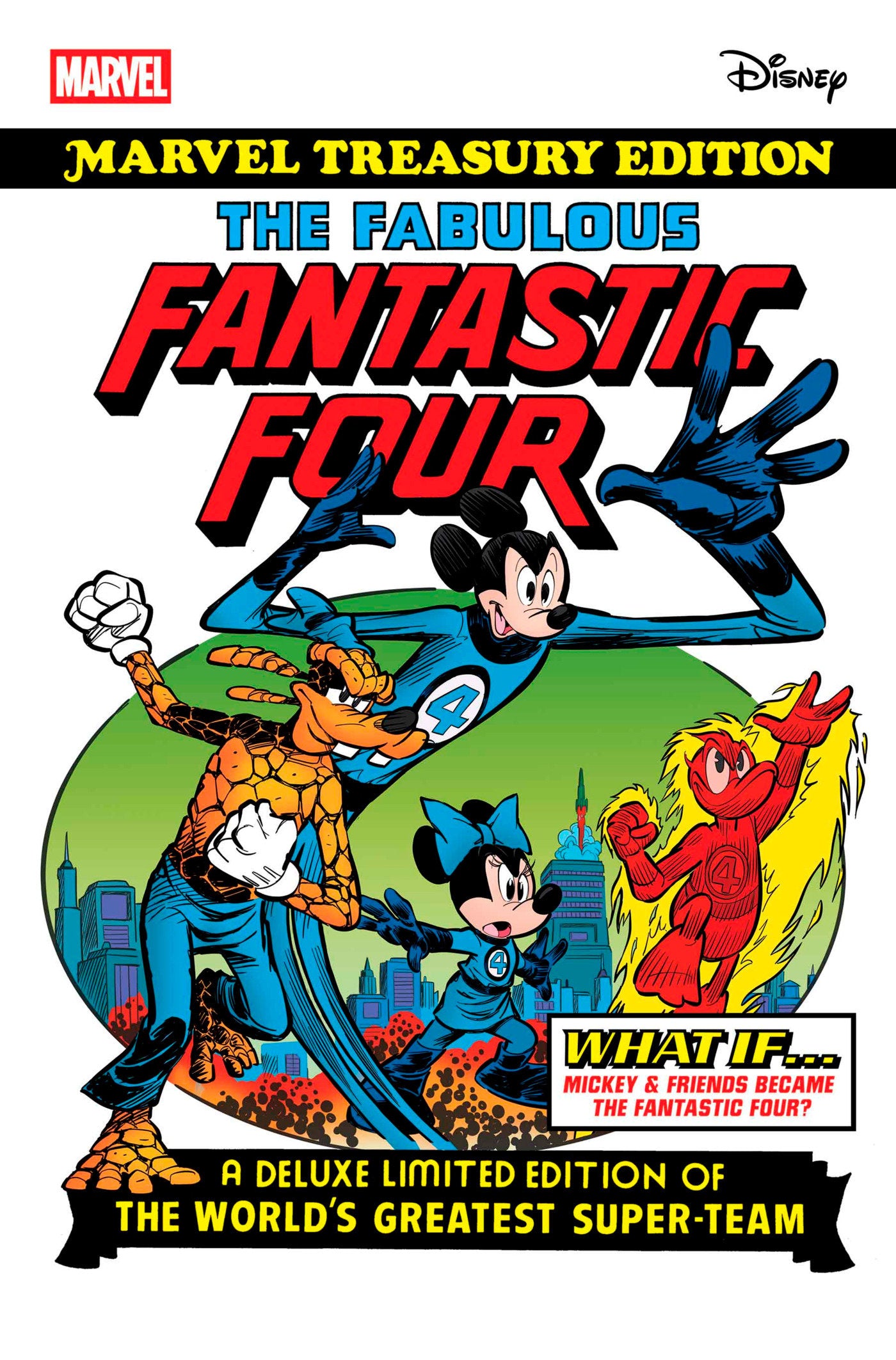 FANTASTIC FOUR #2 ALESSANDRO PASTROVICCHIO DISNEY WHAT IF? FANTASTIC FOUR HOMAGE VARIANT