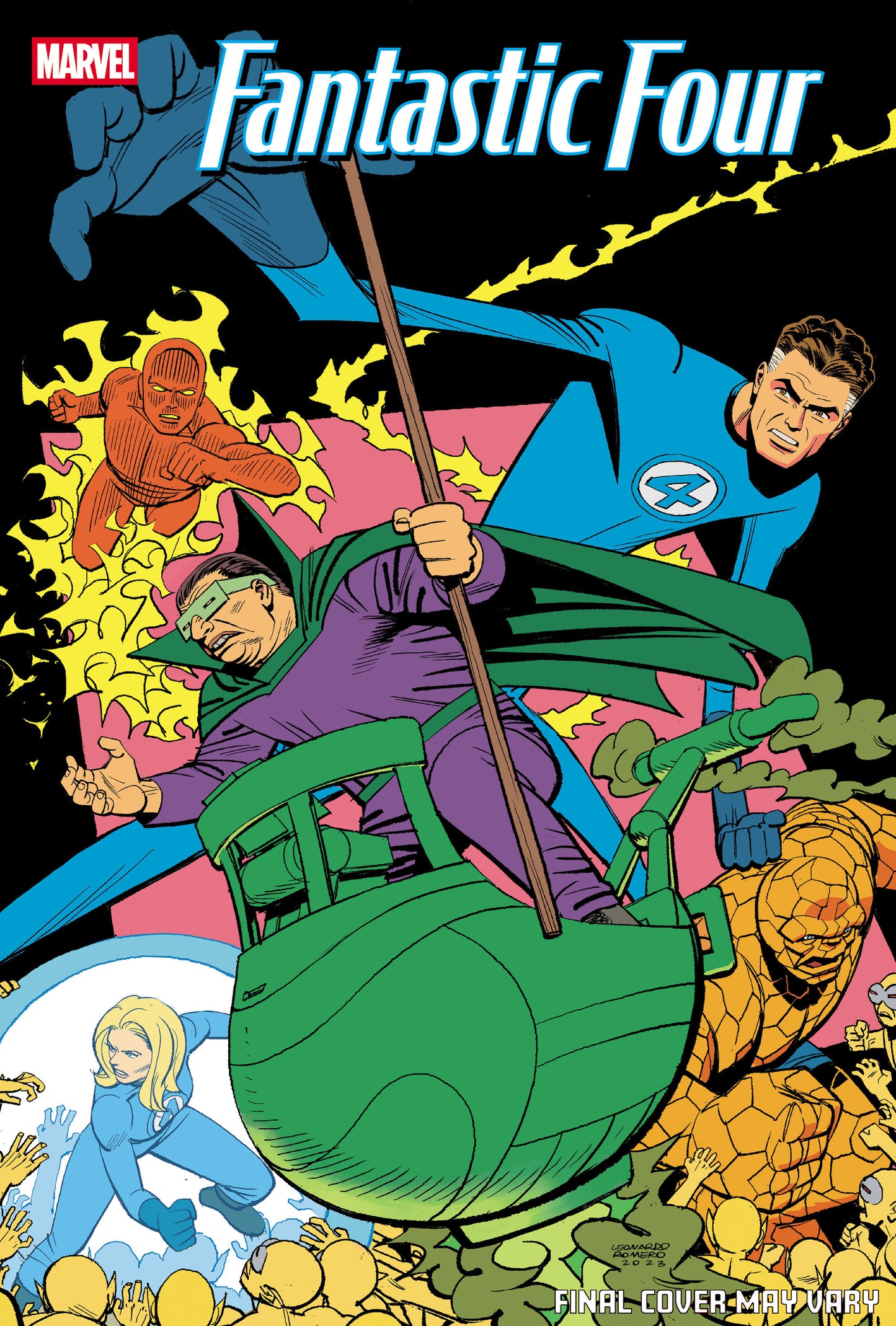 FANTASTIC FOUR #7 LEONARDO ROMERO VARIANT