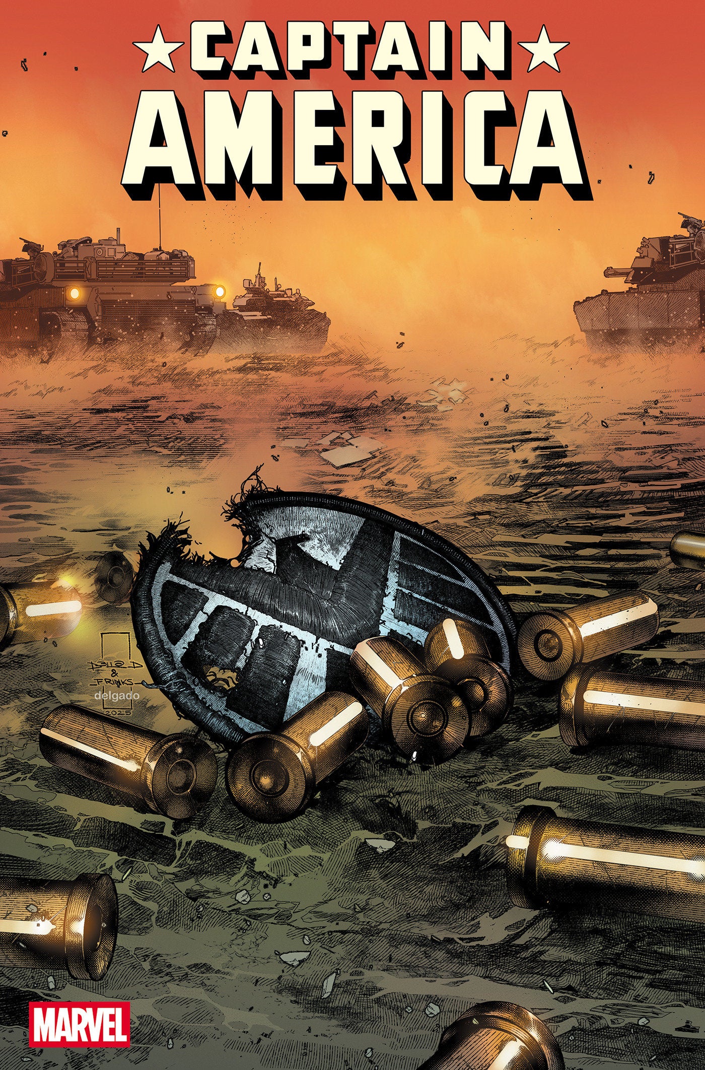 CAPTAIN AMERICA #6 DIAZALPIZAR RETURN OF S.H.I.E.L.D. VARIANT