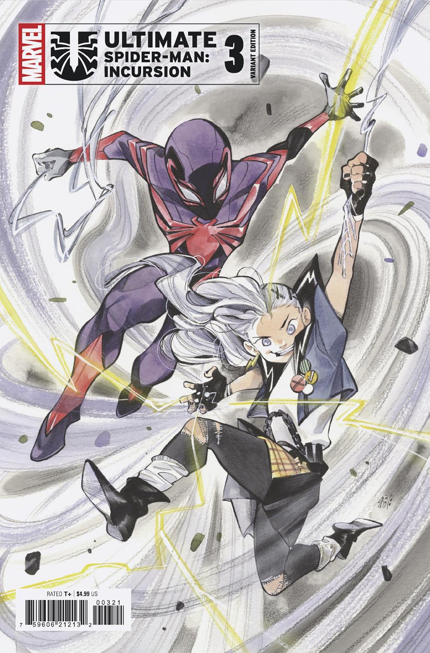 ULTIMATE SPIDER-MAN: INCURSION #3 PEACH MOMOKO VARIANT