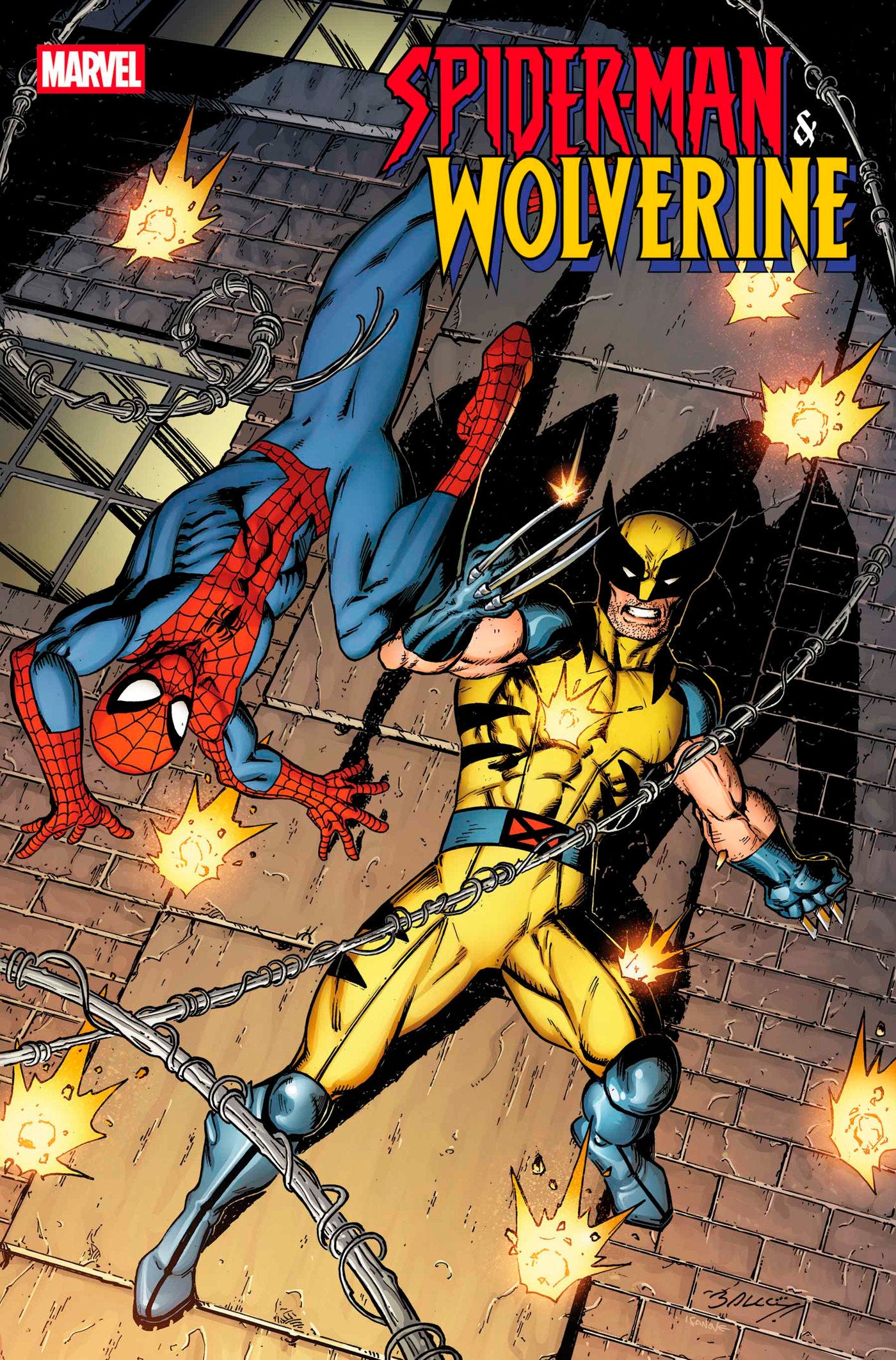 SPIDER-MAN & WOLVERINE #1 MARK BAGLEY VARIANT