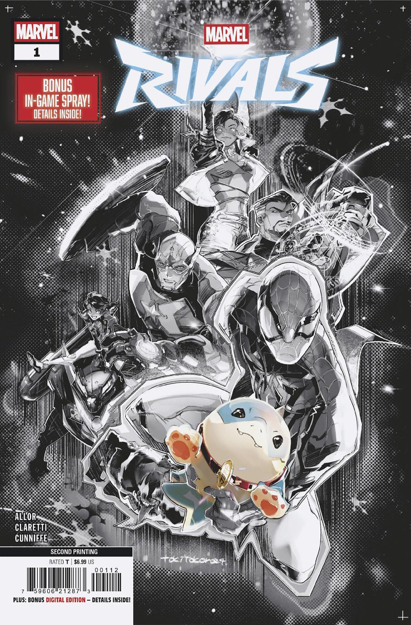 MARVEL RIVALS #1 TOKITOKORO 2ND PRINTING VARIANT