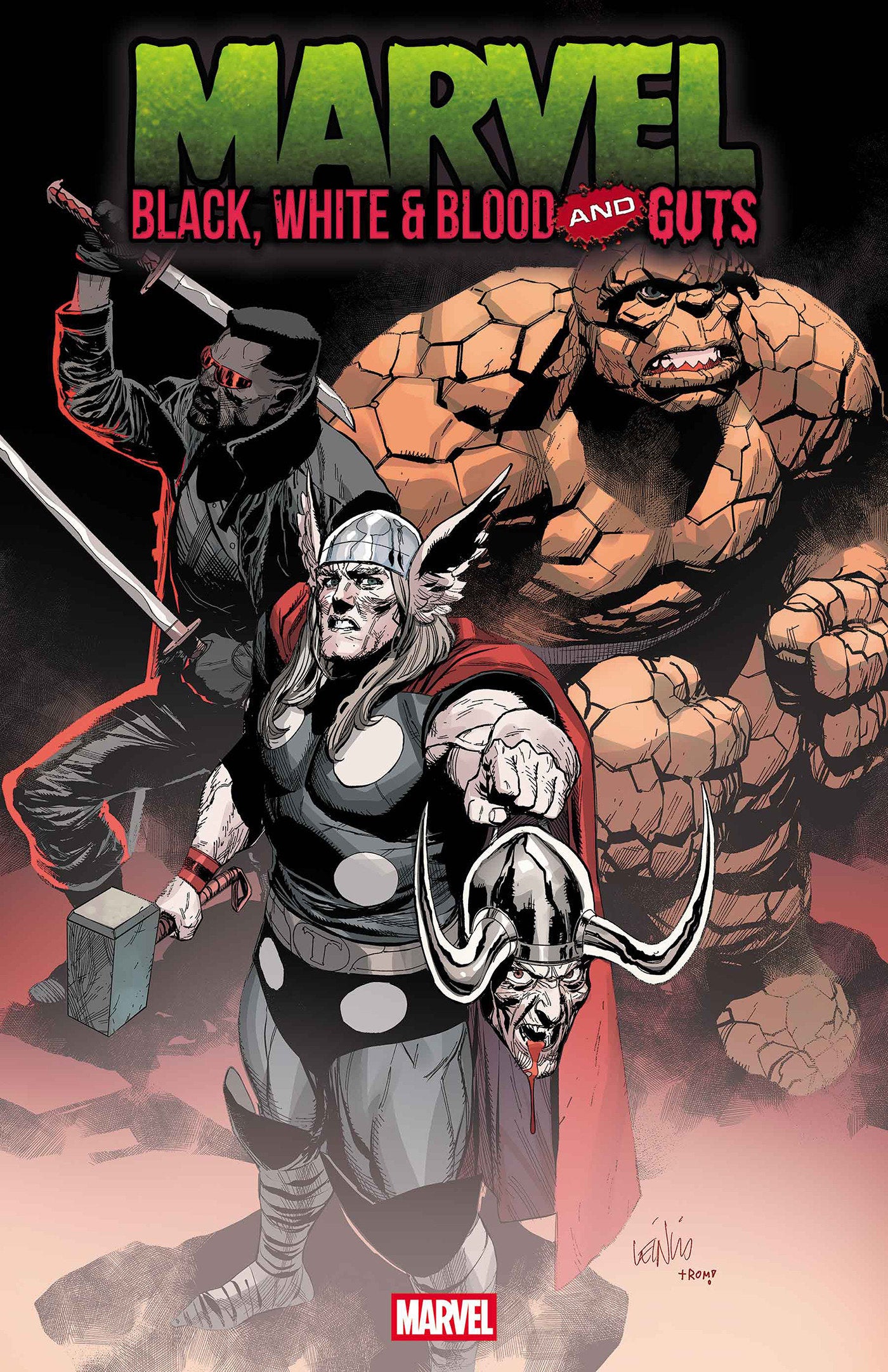 MARVEL: BLACK, WHITE & BLOOD AND GUTS #2