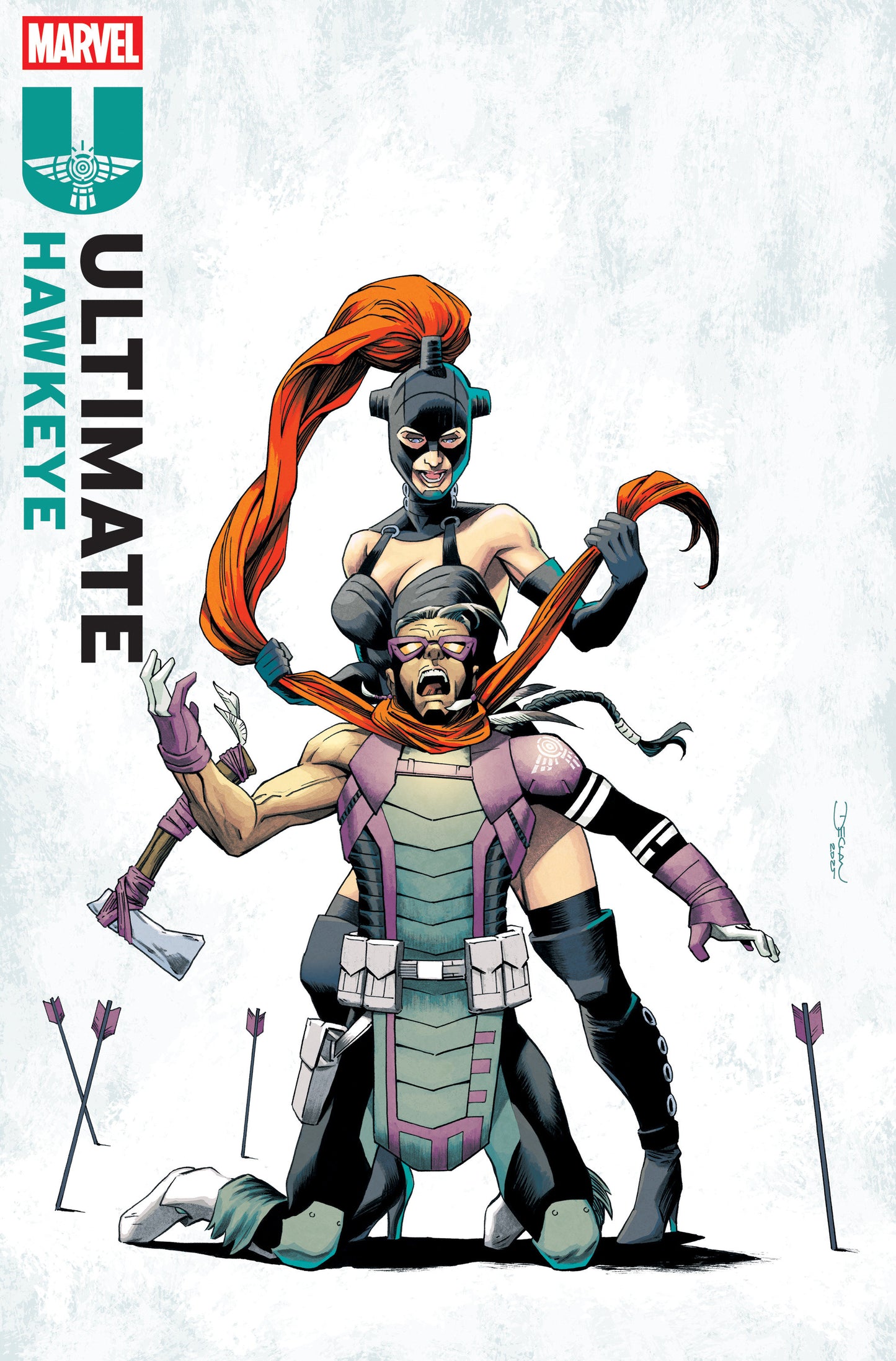 ULTIMATE HAWKEYE #1 DECLAN SHALVEY VARIANT