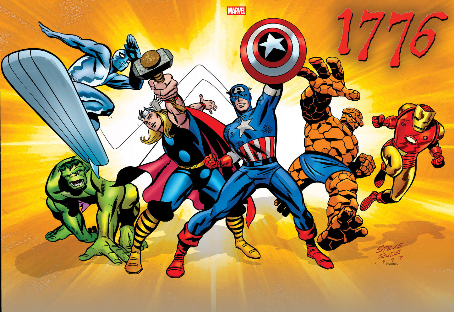 1776 #1 STEVE RUDE WRAPAROUND VARIANT