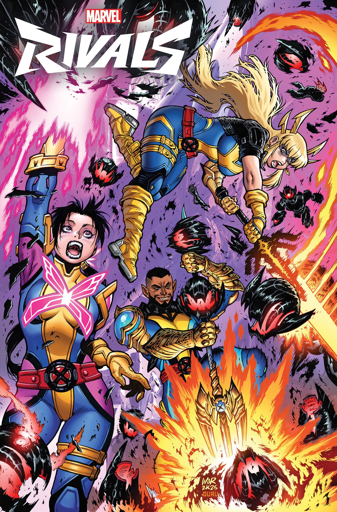 MARVEL RIVALS: HELLFIRE GALA #1 ADAM WARREN VARIANT