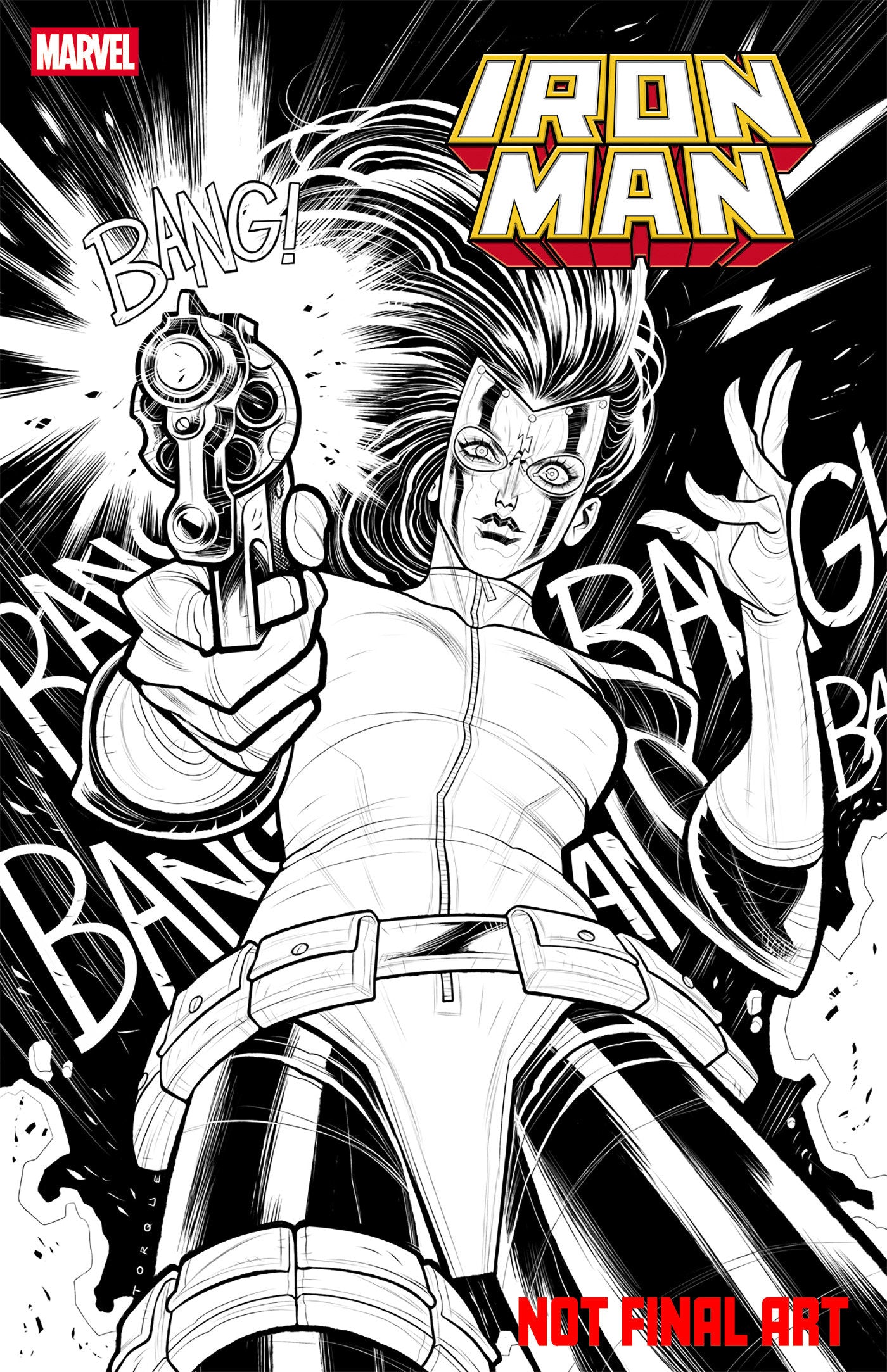 IRON MAN #1 ELIZABETH TORQUE MADAME MASQUE VARIANT