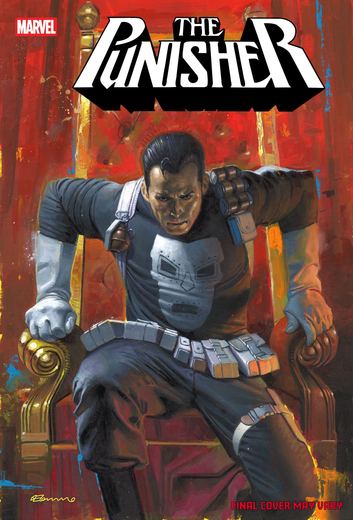 PUNISHER #2 FABRIZIO DE TOMMASO DOOM HOMAGE VARIANT