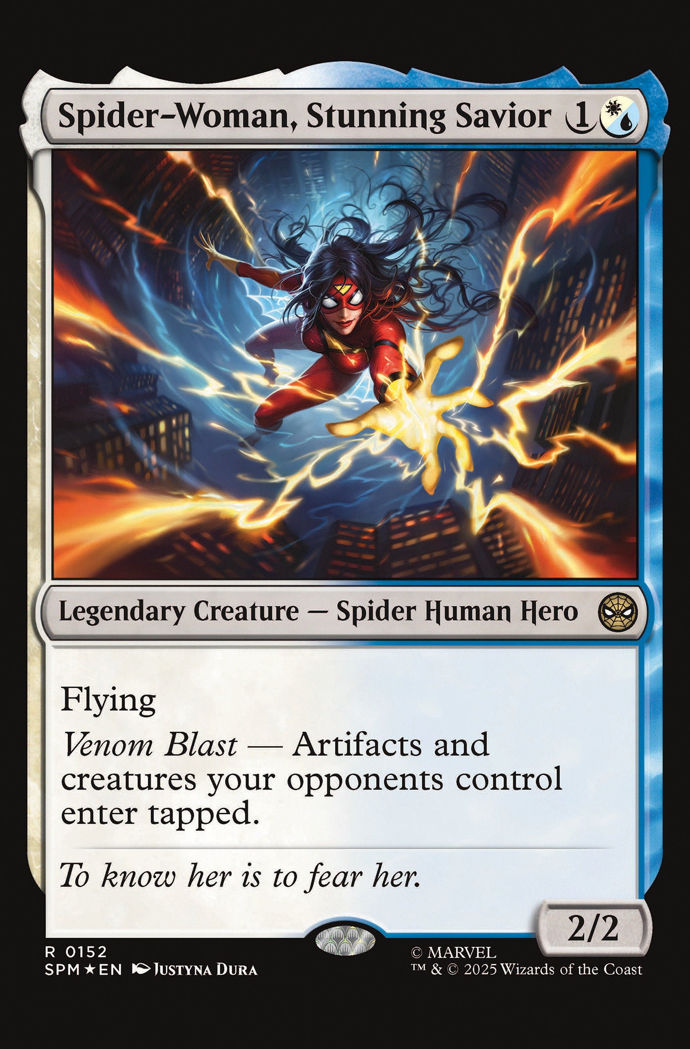 AMAZING SPIDER-MAN: SPIDER-VERSITY #2 JUSTYNA DURA MAGIC: THE GATHERING VARIANT