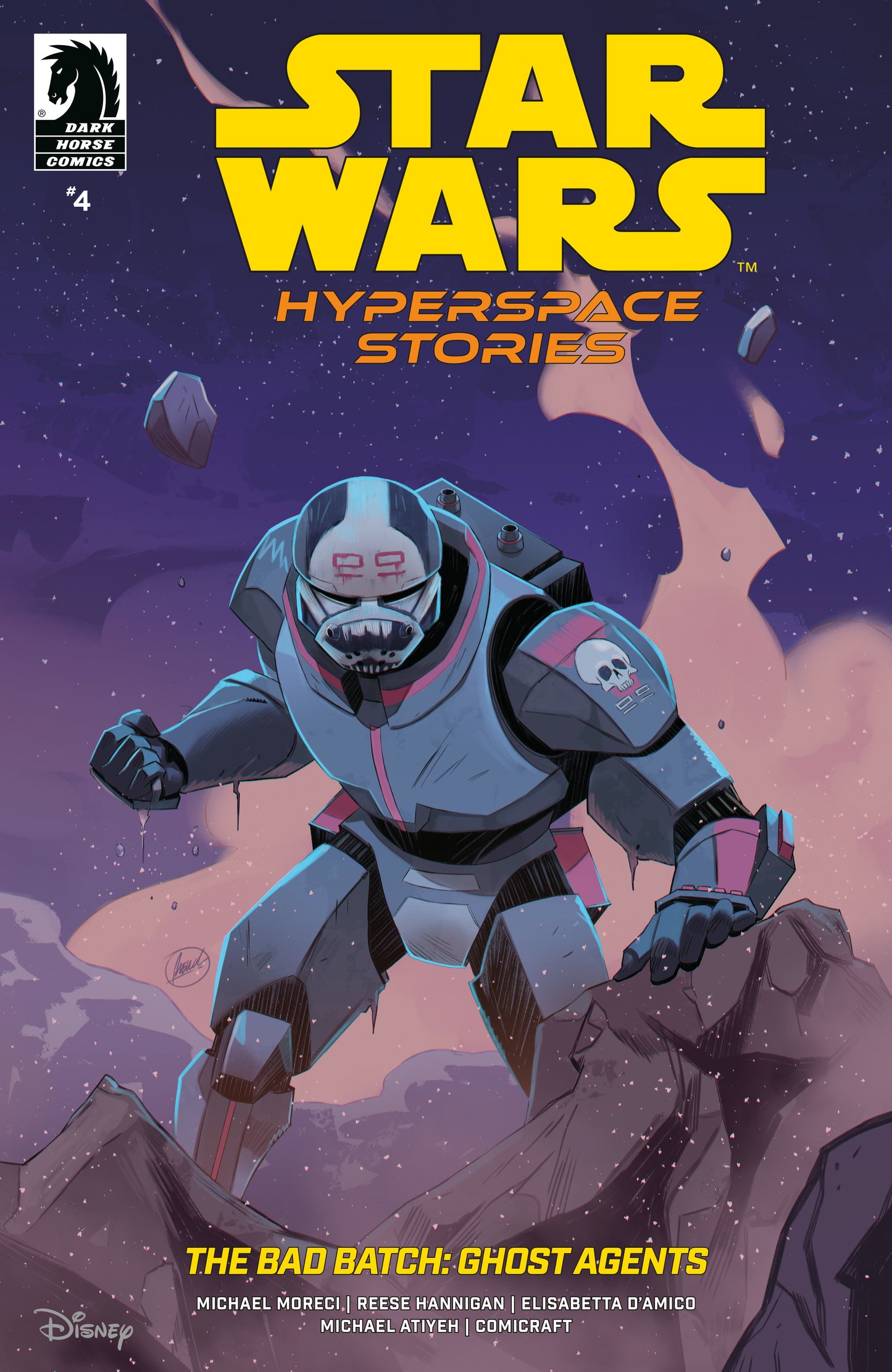 Star Wars: Hyperspace Stories: The Bad Batch--Ghost Agents #4 (Cvr B) (French Carlomagno)